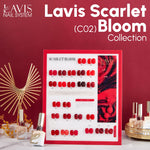 LAVIS C02 (Ver 2) - Set 24 Colors - Gel Polish 0.5 oz - Scarlet Bloom Collection