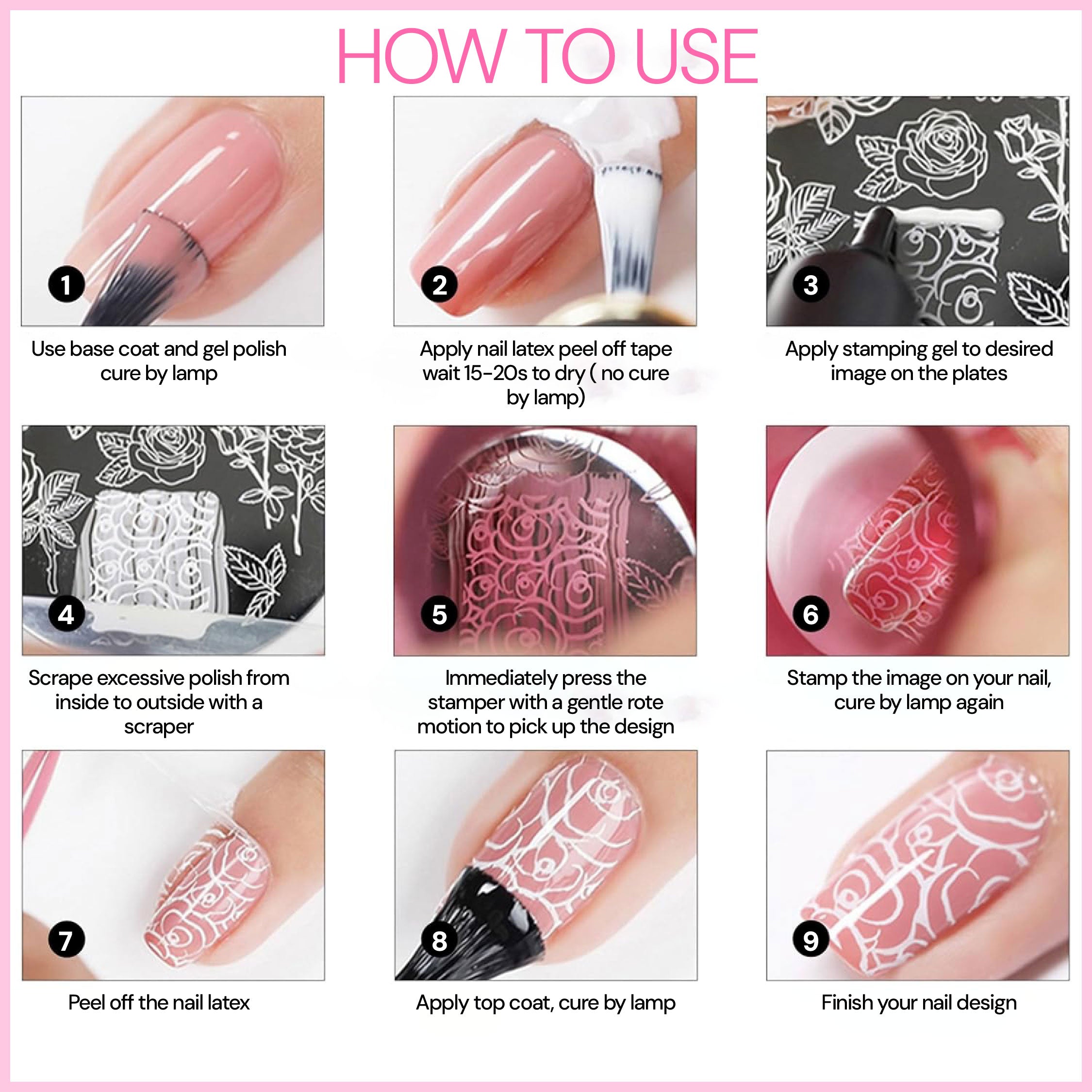 Nail Printing Steel Plate XY-DF12