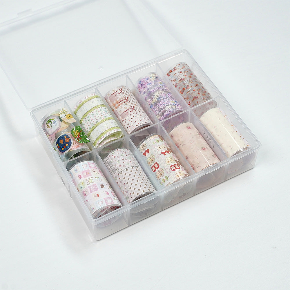 Nail Transfer Foil 1 - Spring Flower & Pattern - M364