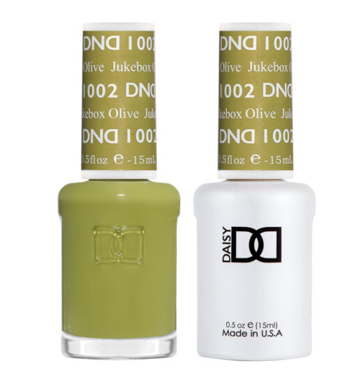 DND Gel Nail Polish Duo - 1002 Jukebox Olive