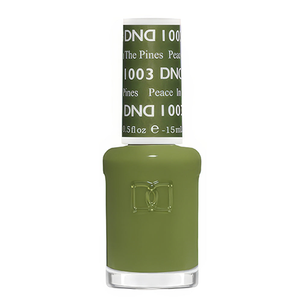 DND Nail Lacquer - 1003 Peace in the Pines