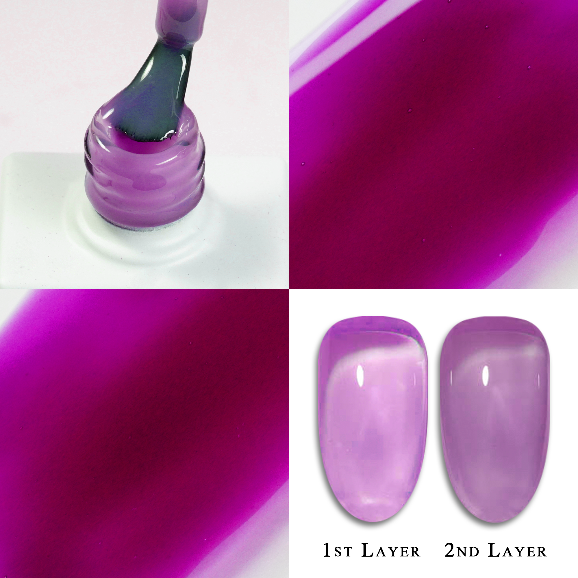 LAVIS J02-10 - Gel Polish 0.5oz - Candy Jelly Collection