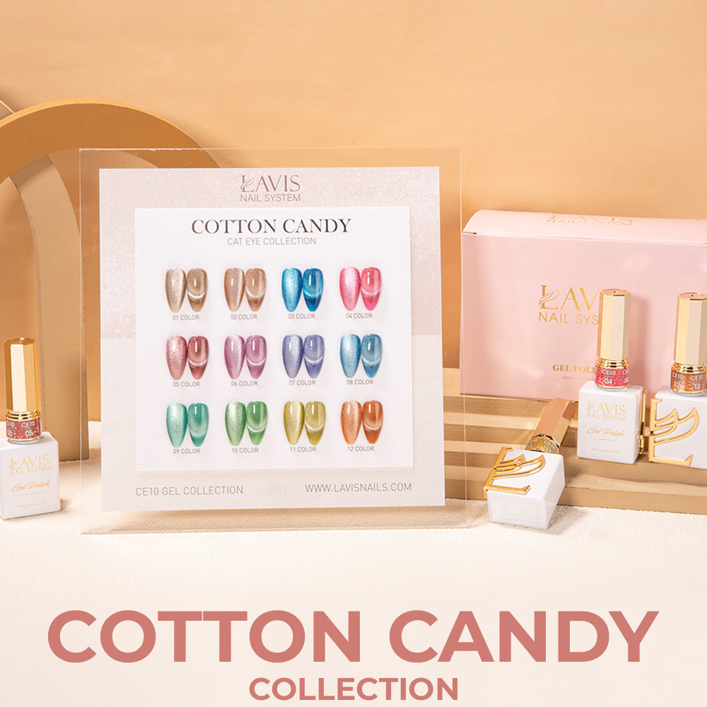 Lavis CE10 - Set 12 Colors - Cotton Candy Collection