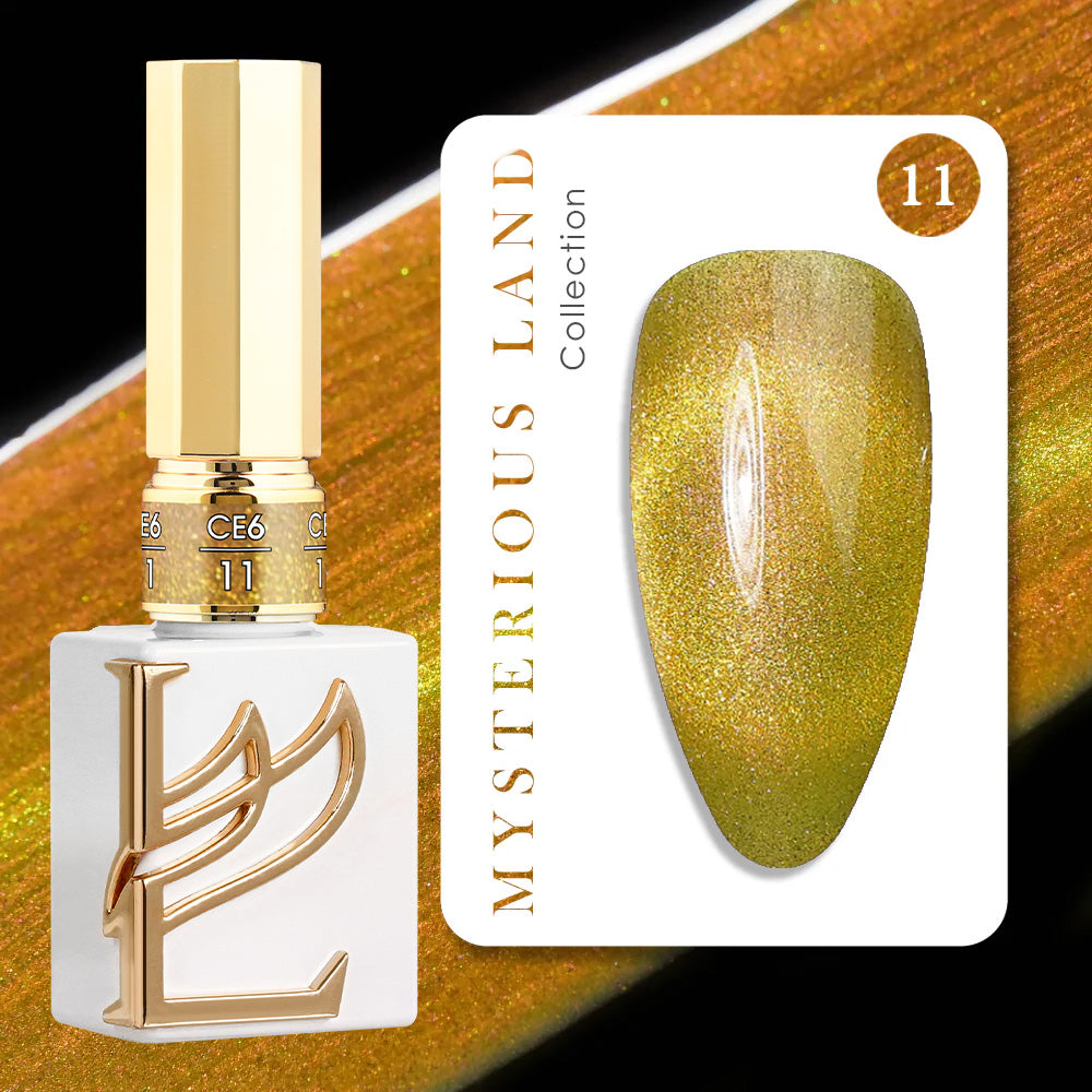 LAVIS Cat Eyes CE6 (Ver1) - 11 - Gel Polish 0.5 oz - Mysterious Land Collection