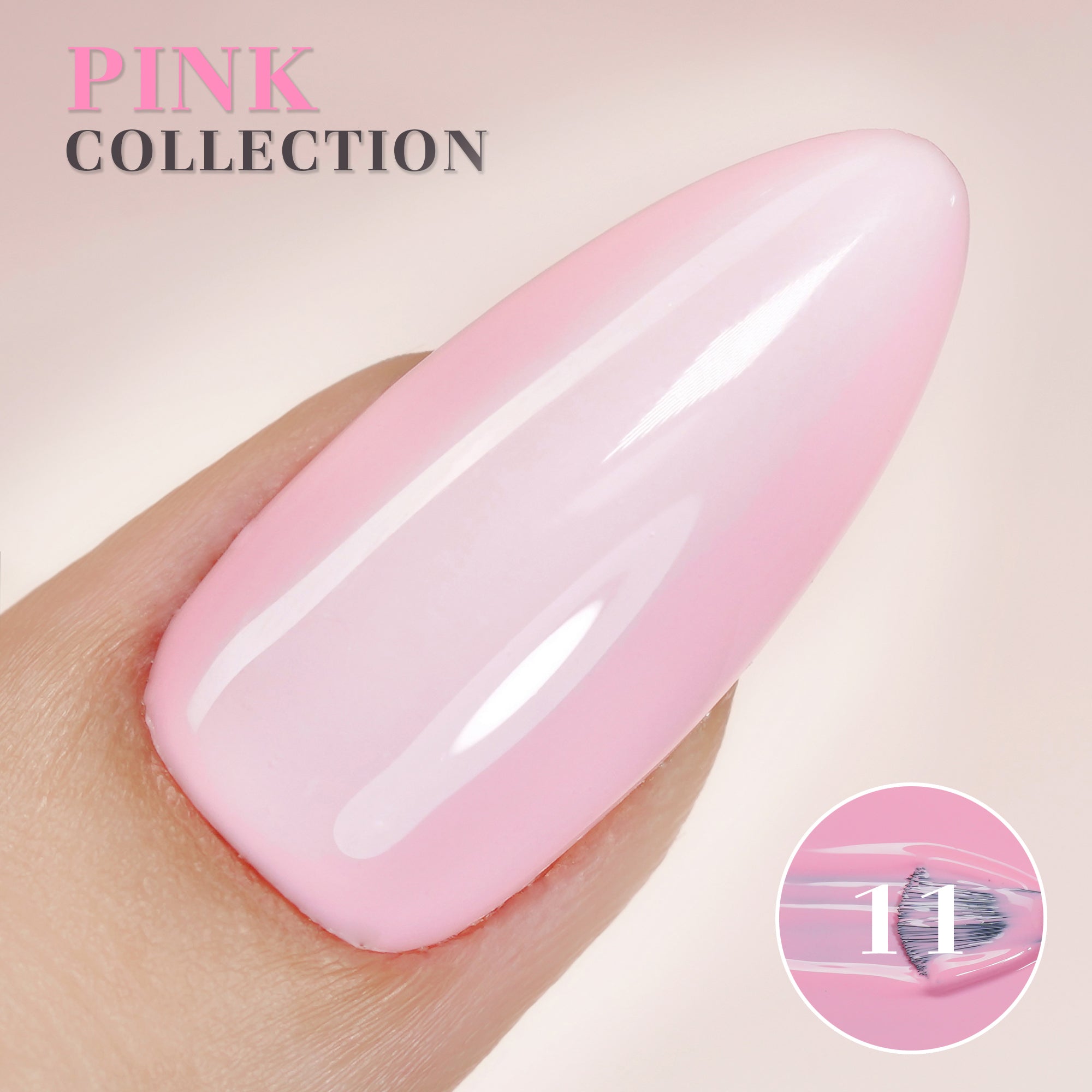 LAVIS Set 24 Colors Gel Pink Collection