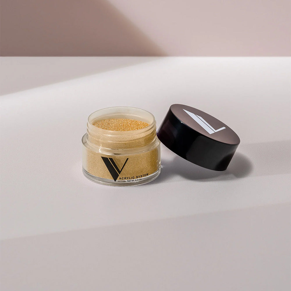 Valentino Acrylic Powder 0.5oz - 124 CLEOPATRA - Gold Colors