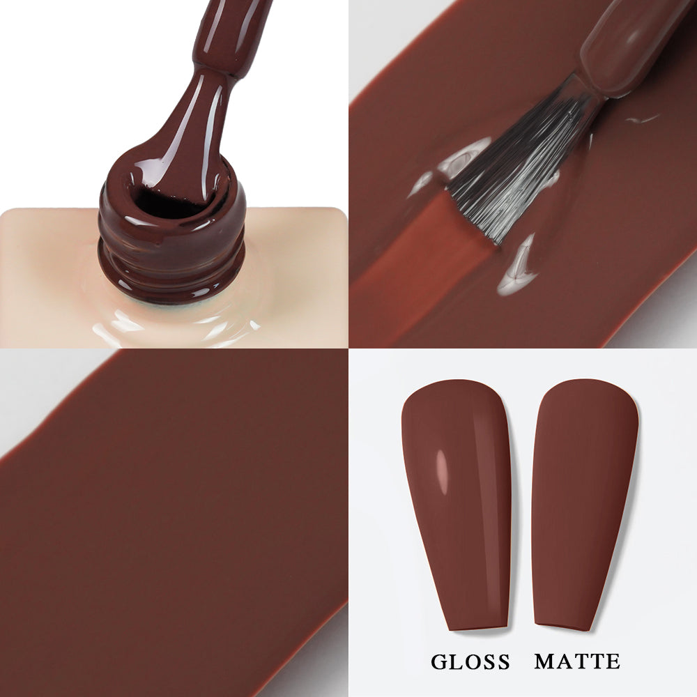 LAVIS LX1 - 13 - Gel Polish 0.5 oz - Coffee & Caramel Collection