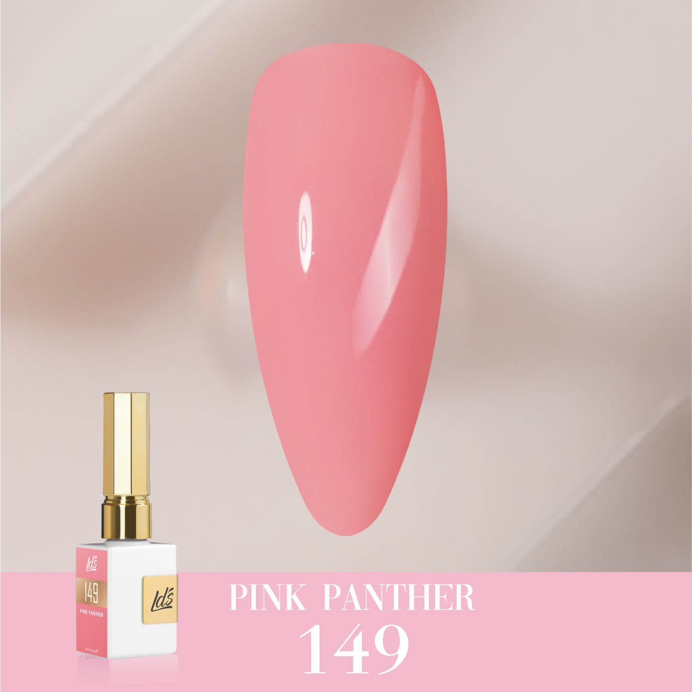 LDS Color Craze Collection - 149 Pink Panther - Gel Polish 0.5oz