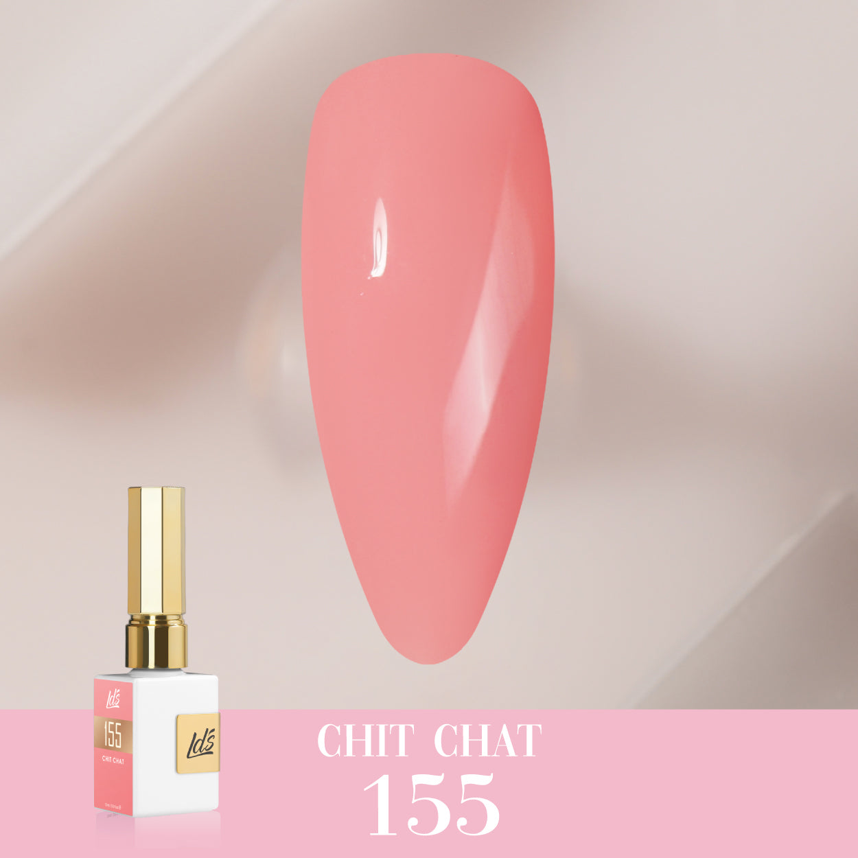 LDS Color Craze Collection - 155 Chit Chat - Gel Polish 0.5oz