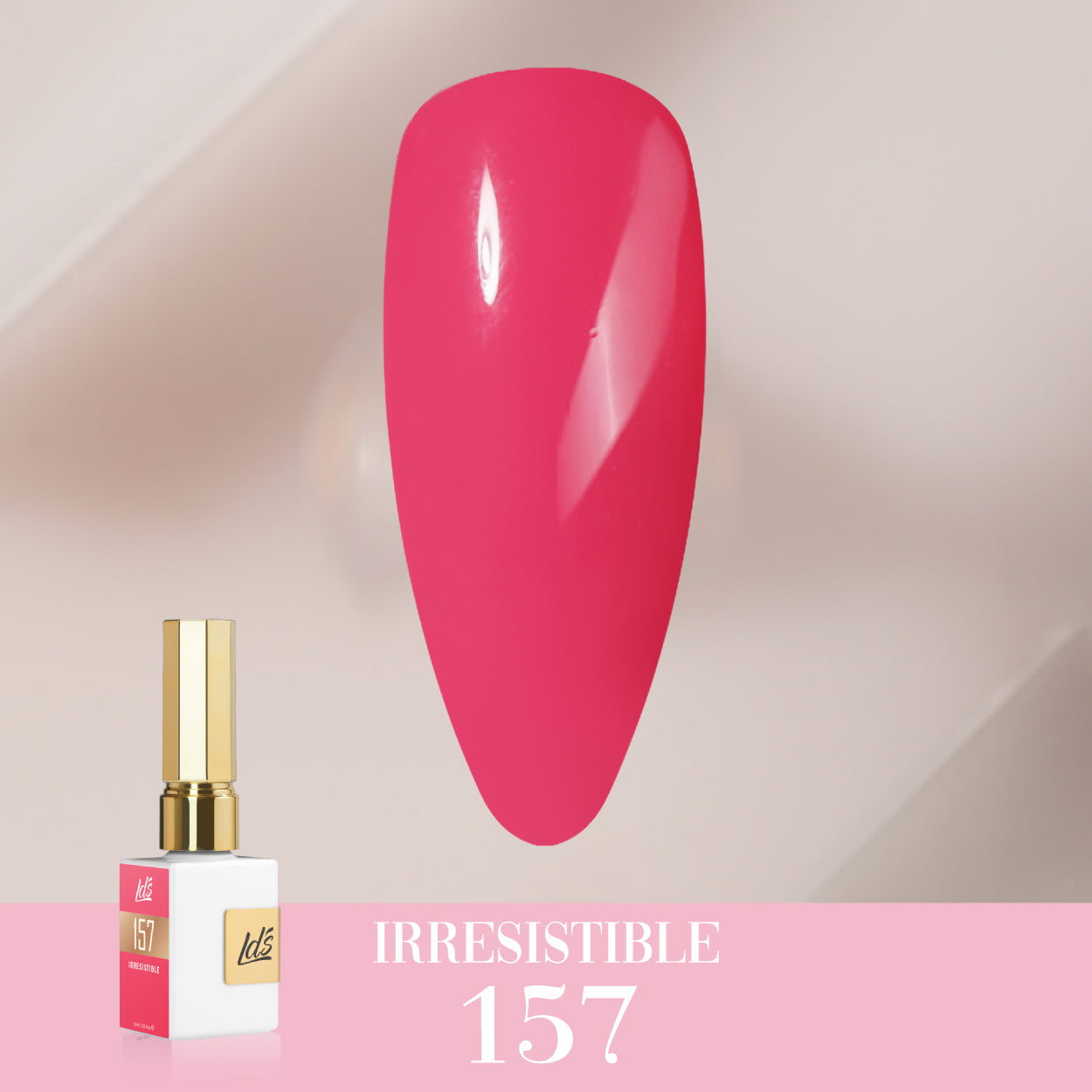 LDS Color Craze Collection - 157 Irresistible - Gel Polish 0.5oz