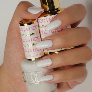 DND DC Gel Nail Polish Duo - 161 White Fur