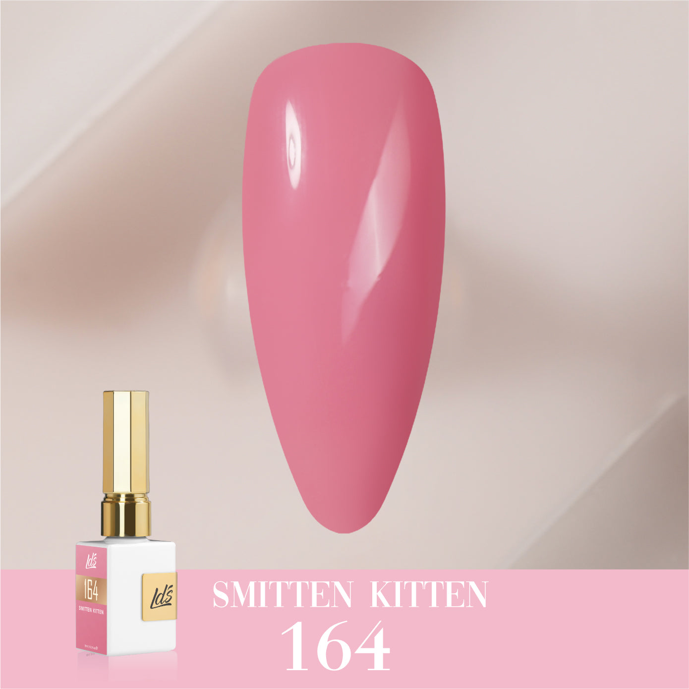 LDS Color Craze Collection - 164 Smitten Kitten - Gel Polish 0.5oz