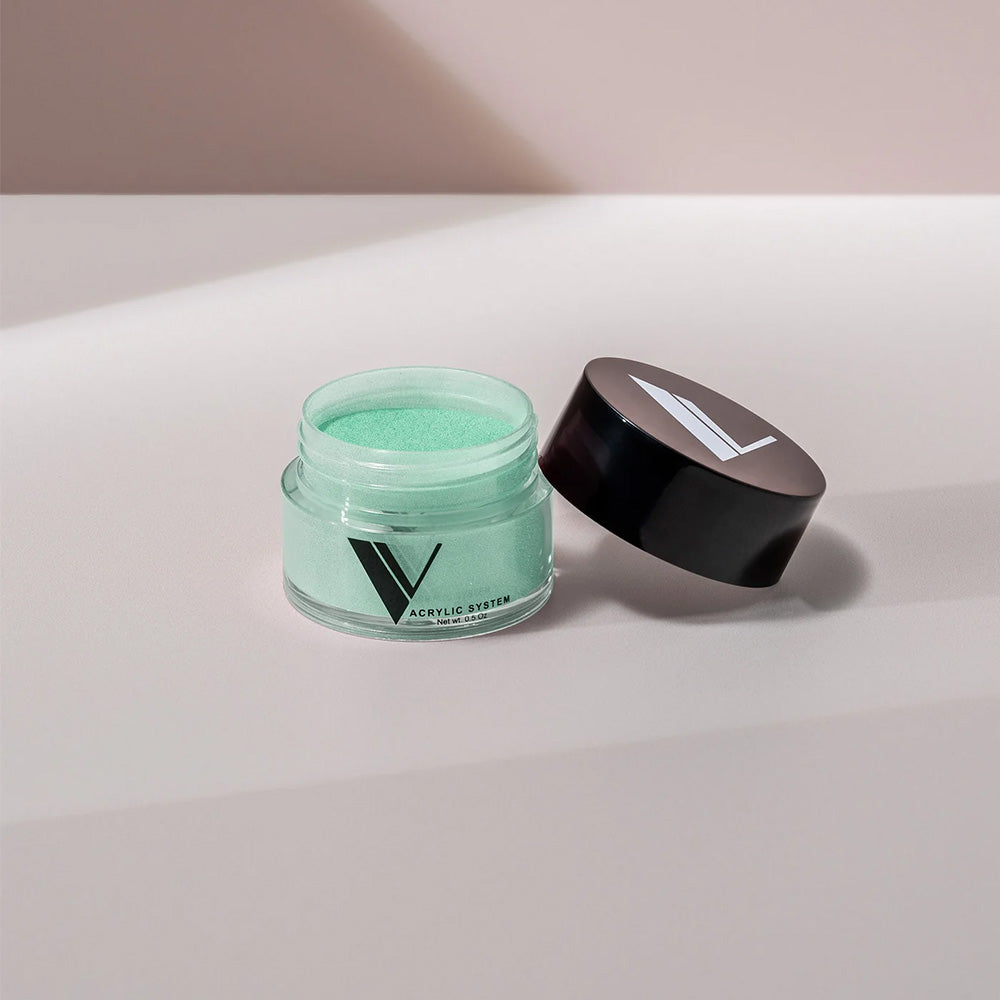 Valentino Acrylic Powder 0.5oz - 165 SOUTH BEACH - Green Colors