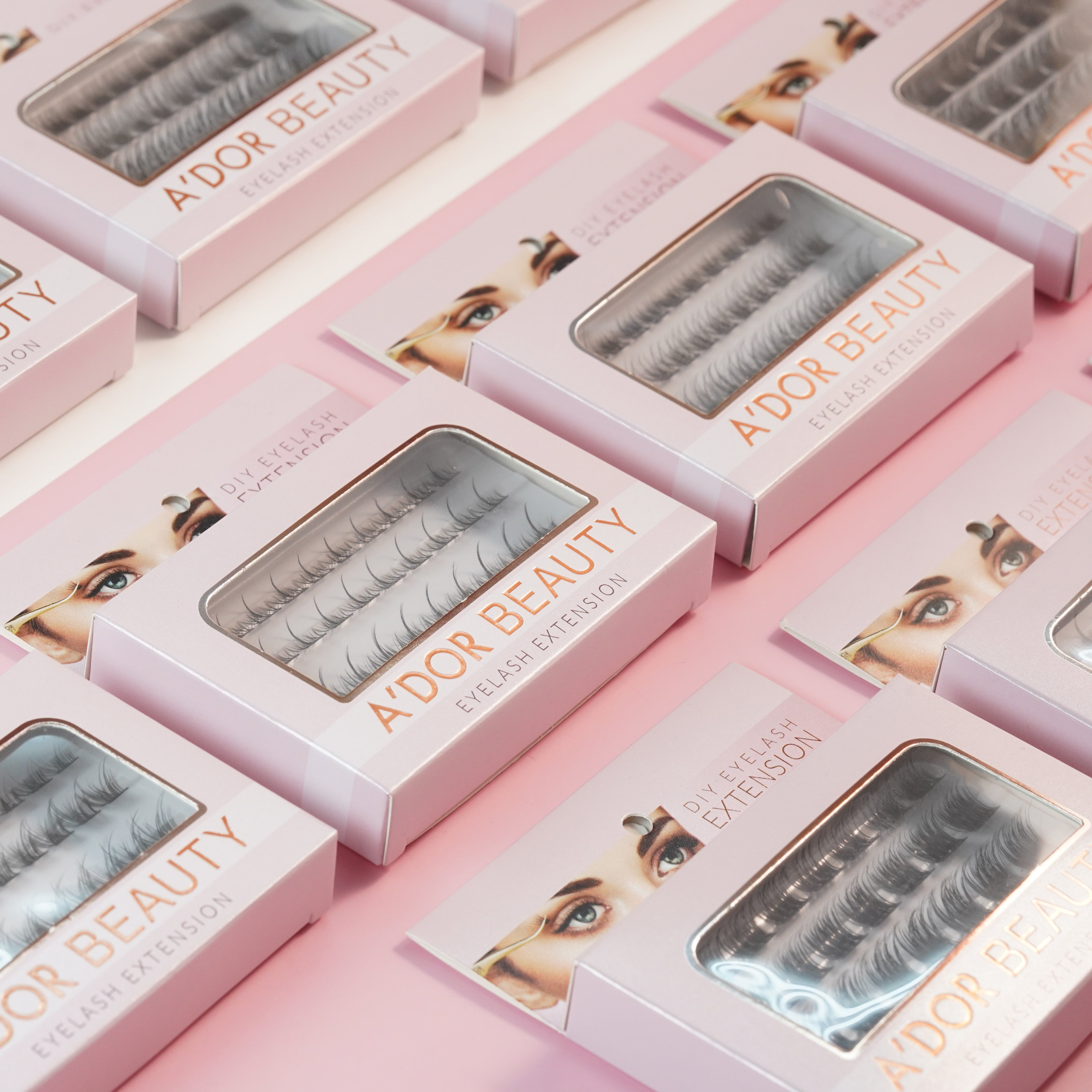 A’dor Beauty Eyelash thick & Volume box number 24