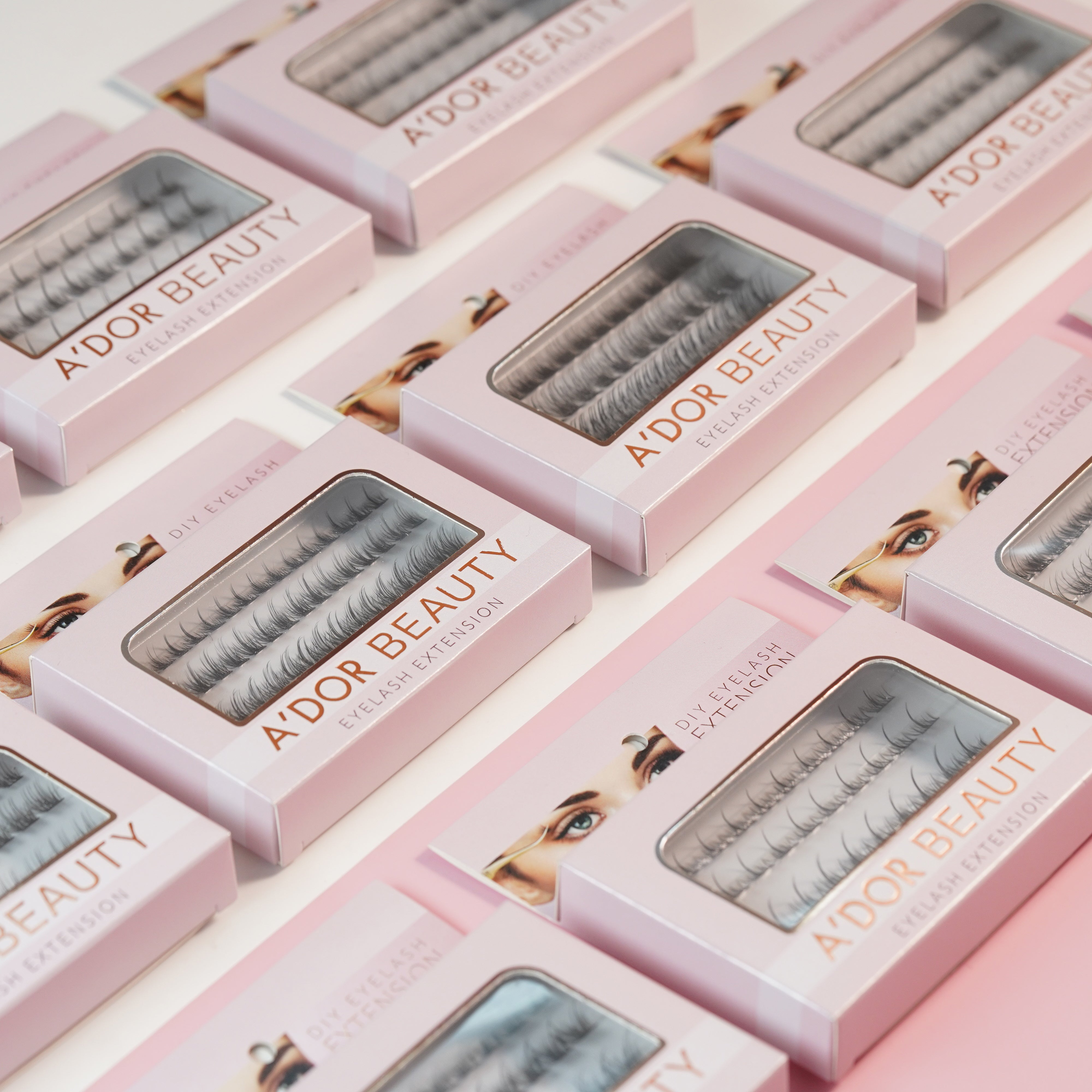 A’dor Beauty Eyelash thick & Volume box number 8