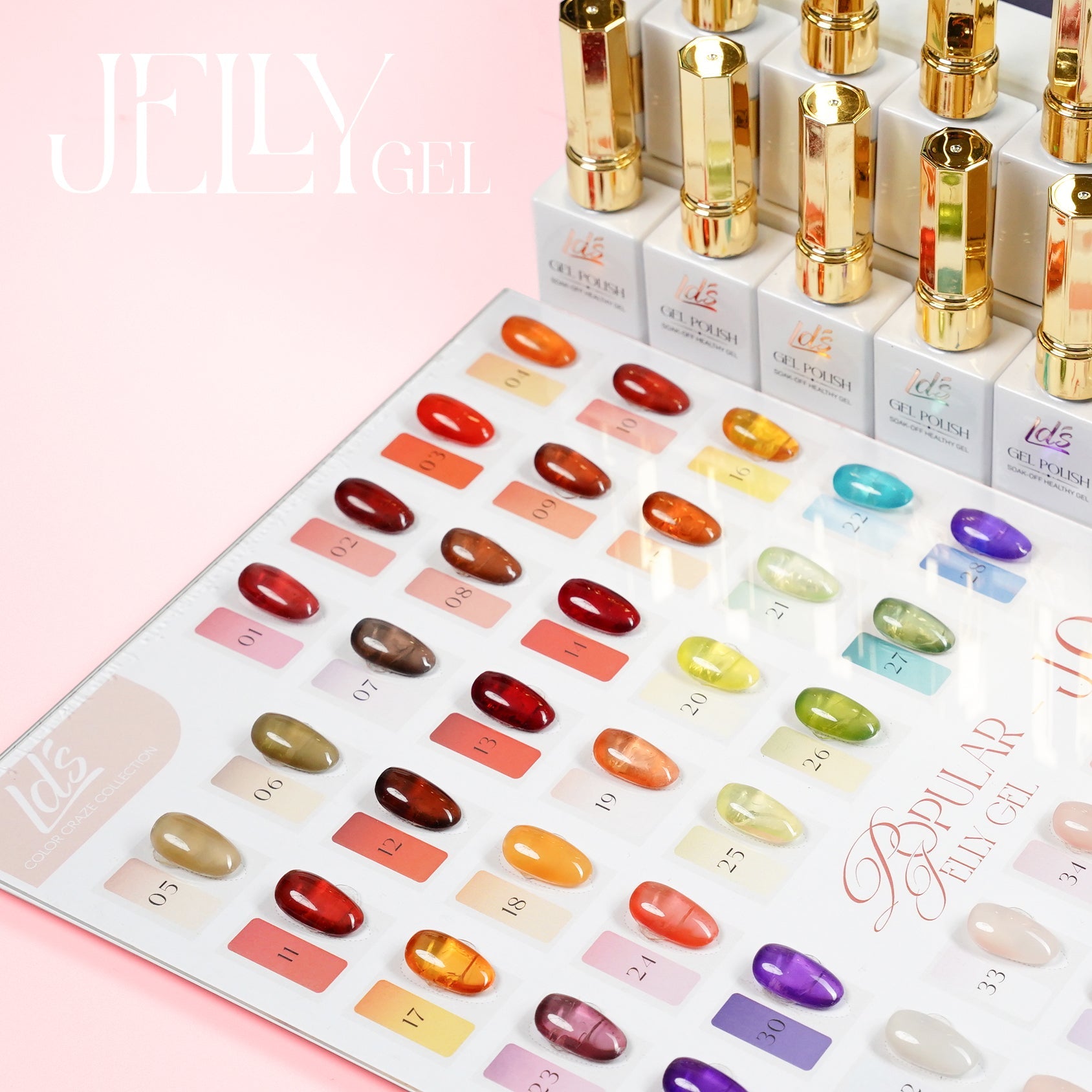 LDS Color Craze Gel Nail Polish - 1035 - J0435 - 0.5oz