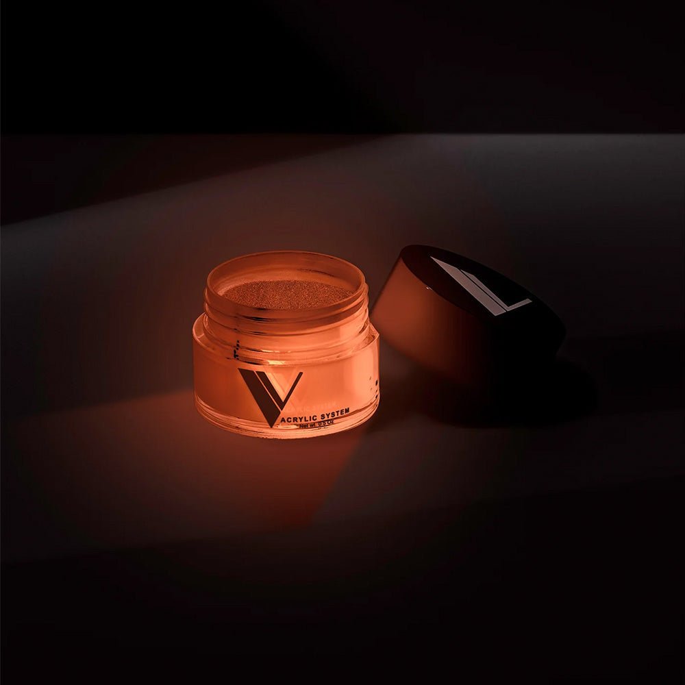 Valentino Acrylic Powder 0.5oz - 180 HUSTLE AND GLOW - Orange Colors