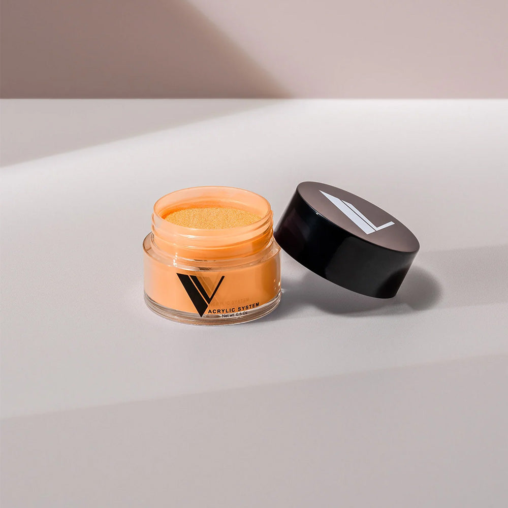 Valentino Acrylic Powder 0.5oz - 180 HUSTLE AND GLOW - Orange Colors