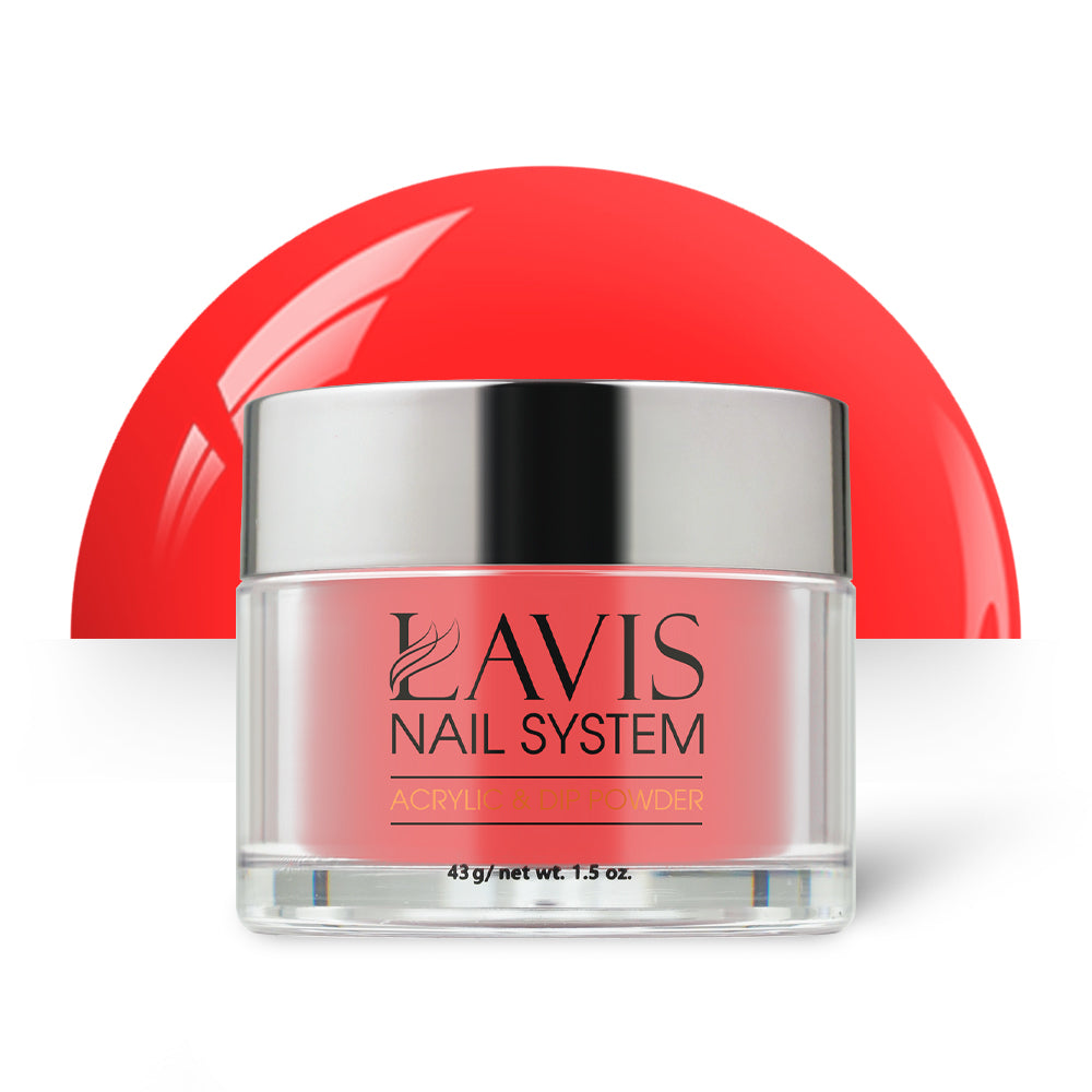 LAVIS 187 Daring Orange - Acrylic & Dip Powder 1.5oz