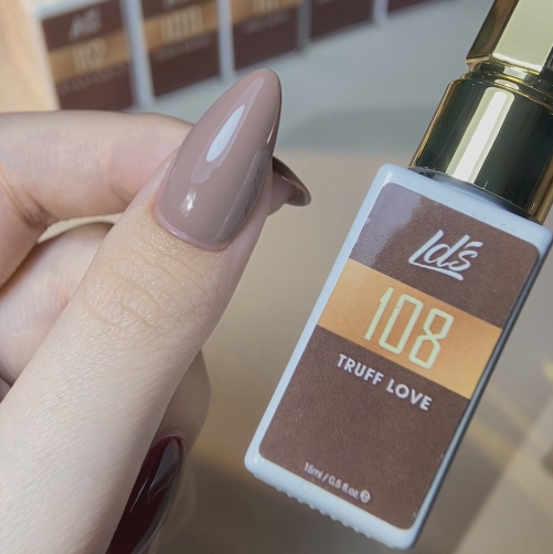 LDS Color Craze Gel Nail Polish - 108 Truff Love - 0.5oz