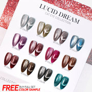 LAVIS Cat Eyes CE5 (Ver1) - Set 12 Gel Polish 0.5 oz - Lucid Dream Collection