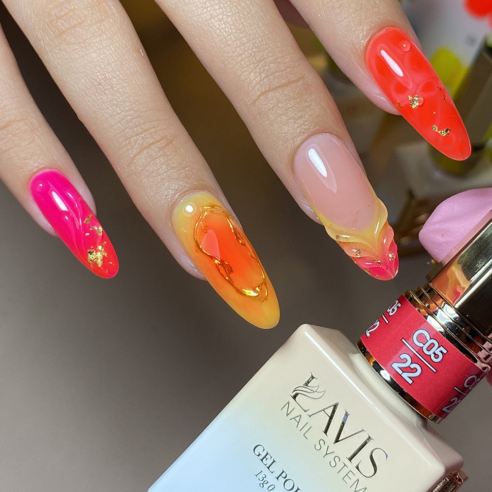 LAVIS C05 - 07 - Gel Polish 0.5 oz - Neon Obsession Collection