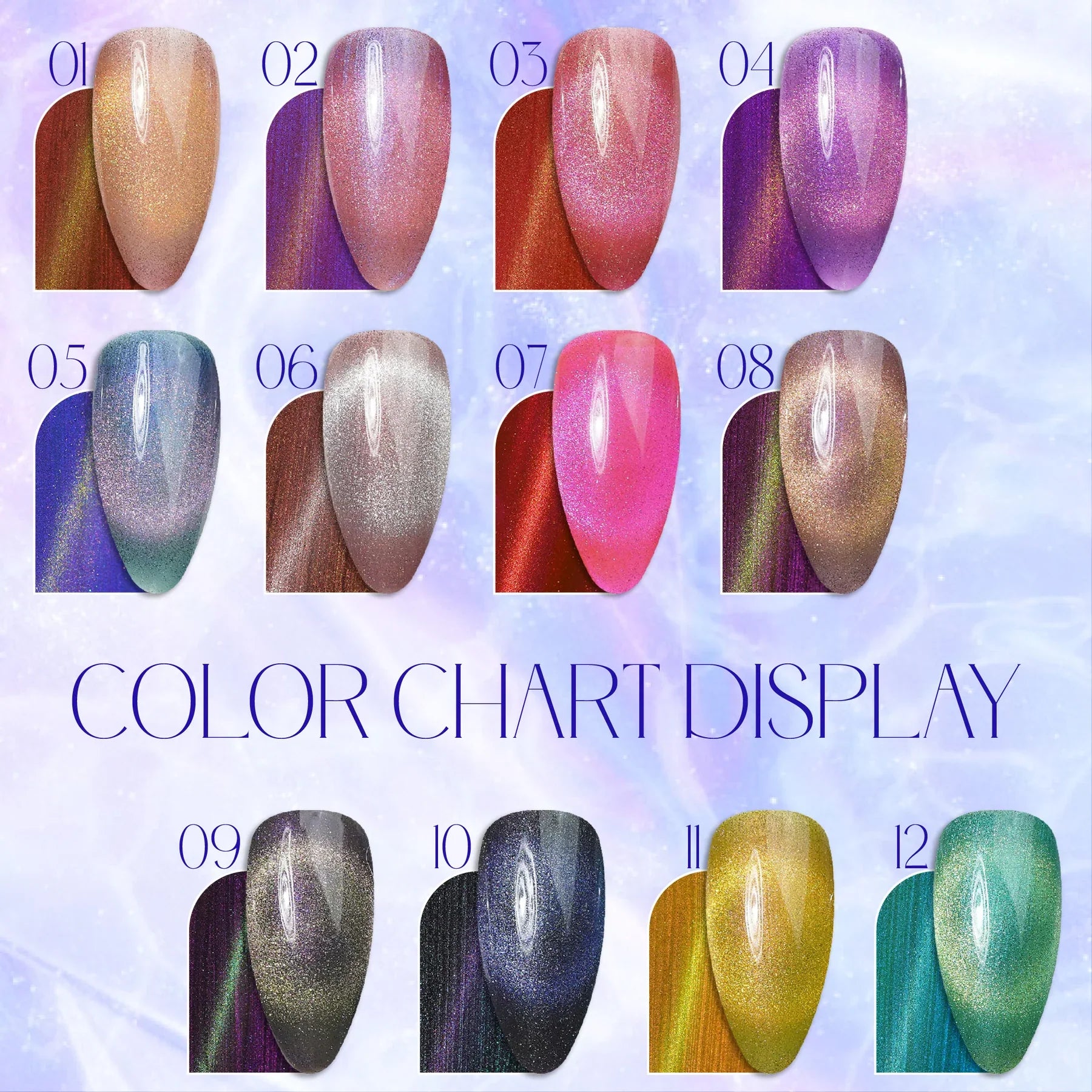 LAVIS Cat Eyes CE6 (Ver1) - 11 - Gel Polish 0.5 oz - Mysterious Land Collection