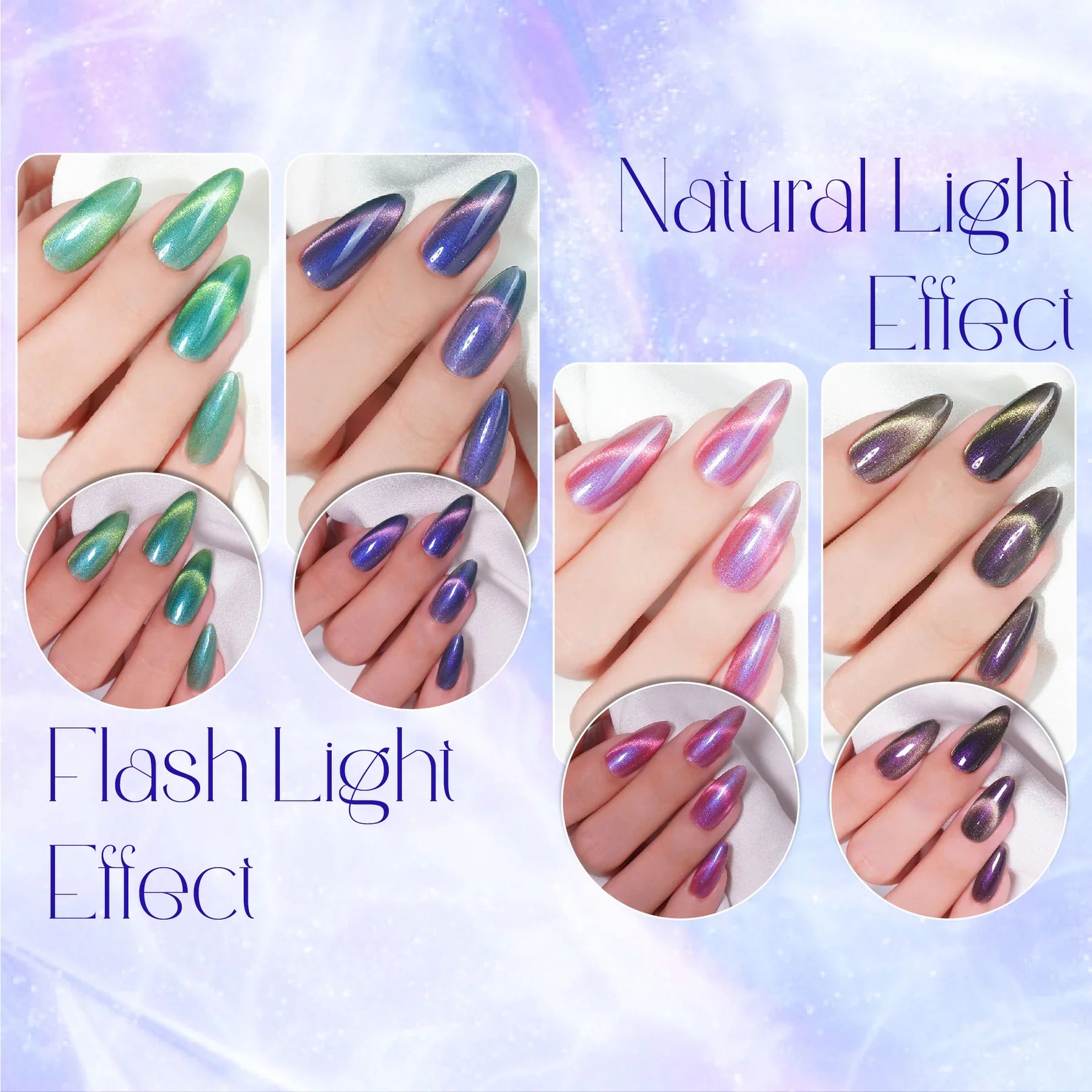 LAVIS Cat Eyes CE6 (Ver1) - 07 - Gel Polish 0.5 oz - Mysterious Land Collection