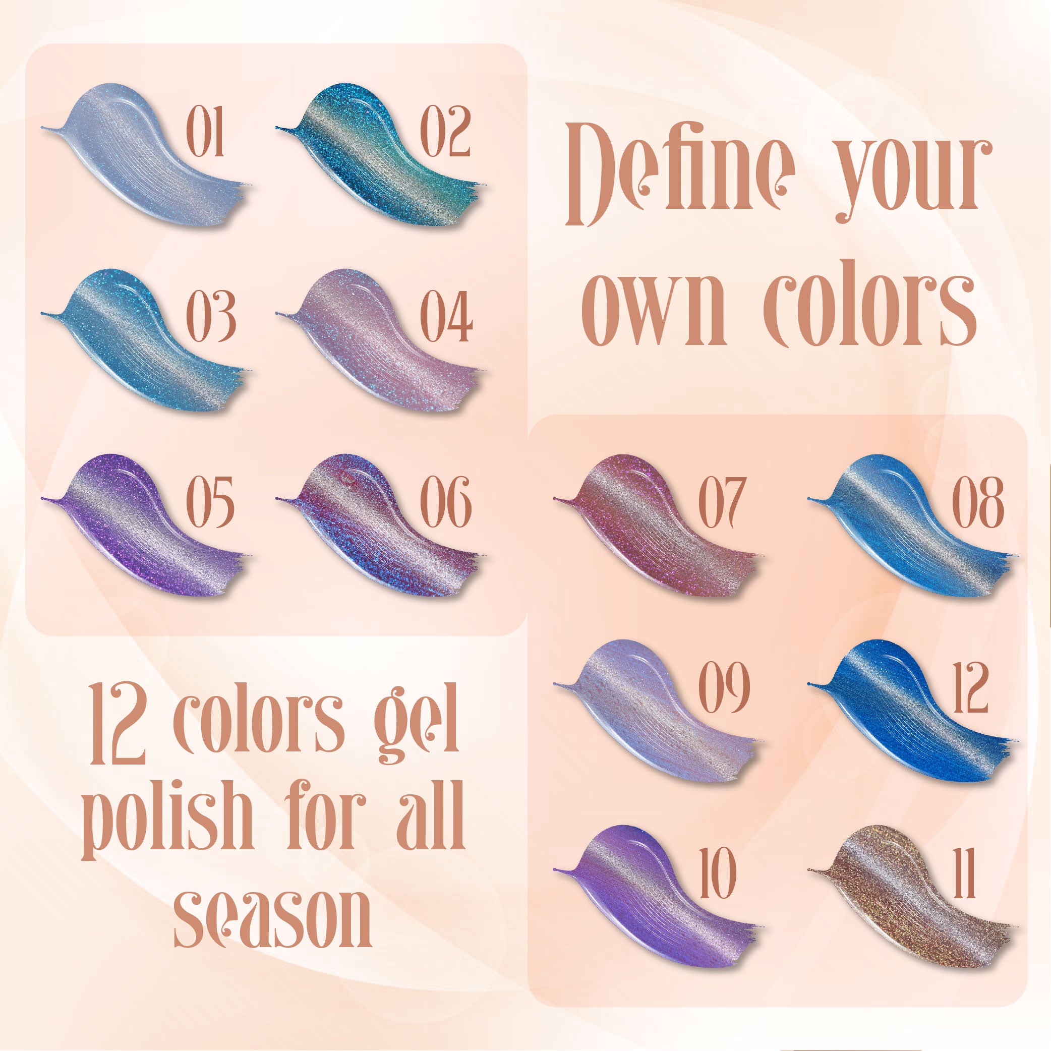 Lavis CE11 - Set 12 Colors - Enchanted Spell Collection