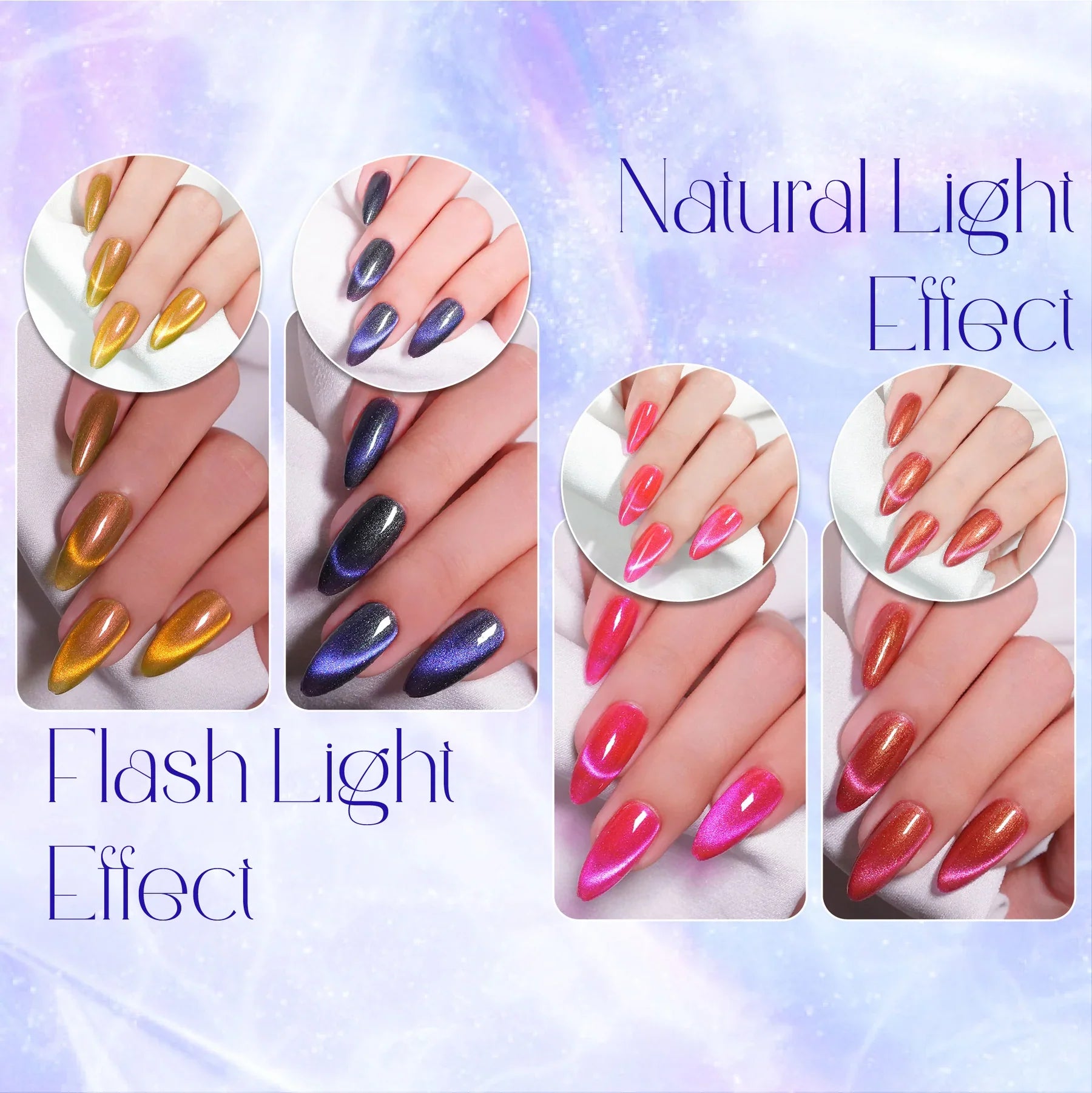 LAVIS Cat Eyes CE6 (Ver1) - 08 - Gel Polish 0.5 oz - Mysterious Land Collection