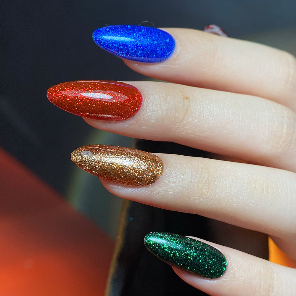 LAVIS Glitter 05 - Gel Polish 0.5 oz - Holiday Stardust Collection