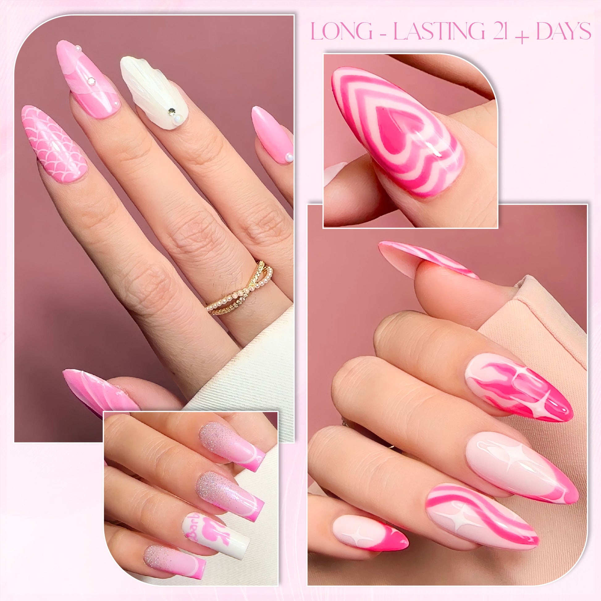 LAVIS Gel P03 Pink Collection