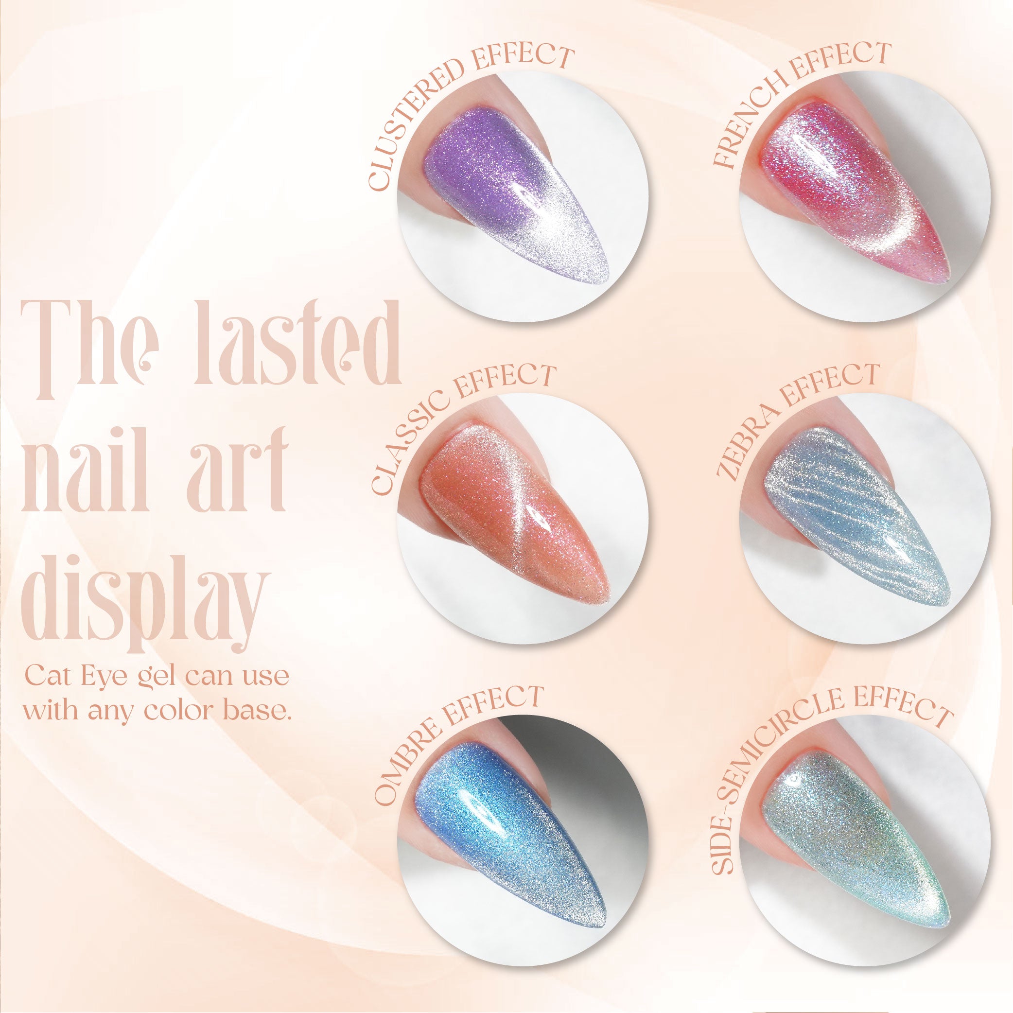 LAVIS Cat Eyes CE11 - 02 - Gel Polish 0.5 oz - Enchanted Spell Collection