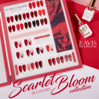 LAVIS C02 - 21 - Gel Polish 0.5 oz - Scarlet Bloom Collection
