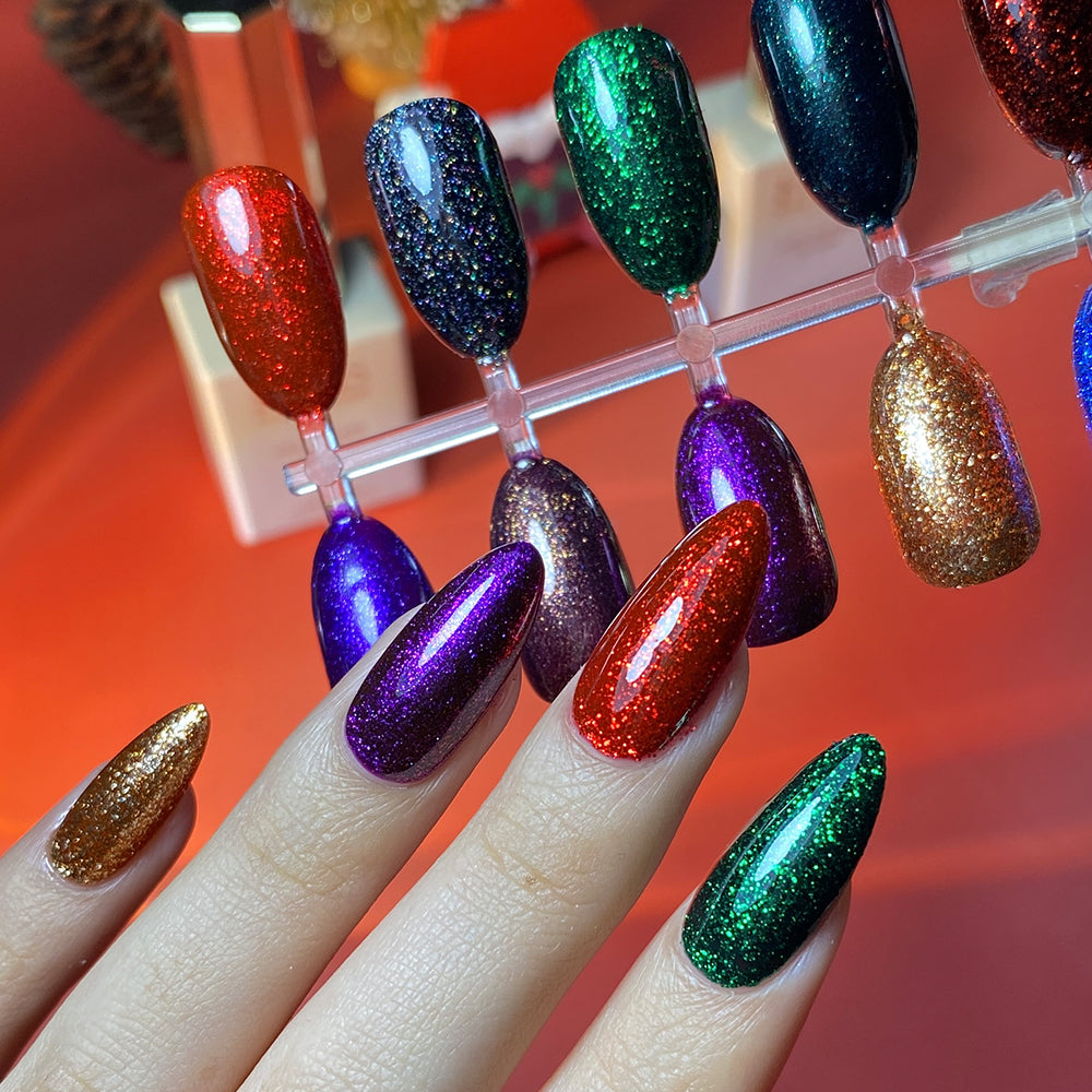 LAVIS Glitter 11 - Gel Polish 0.5 oz - Holiday Stardust Collection