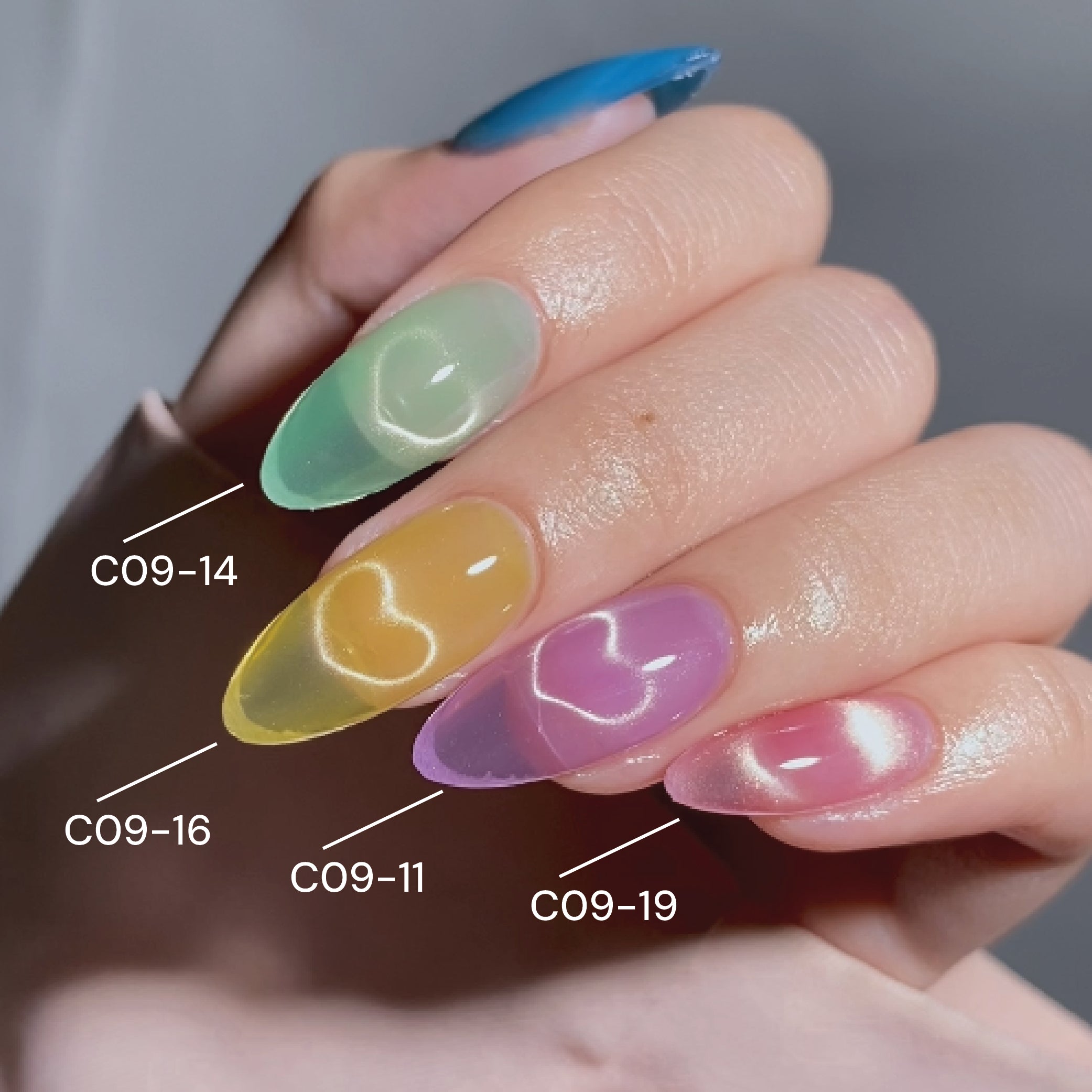 LAVIS Cat Eyes C09 - 19 - Gel Polish 0.5 oz - Morning Dewdrop Collection