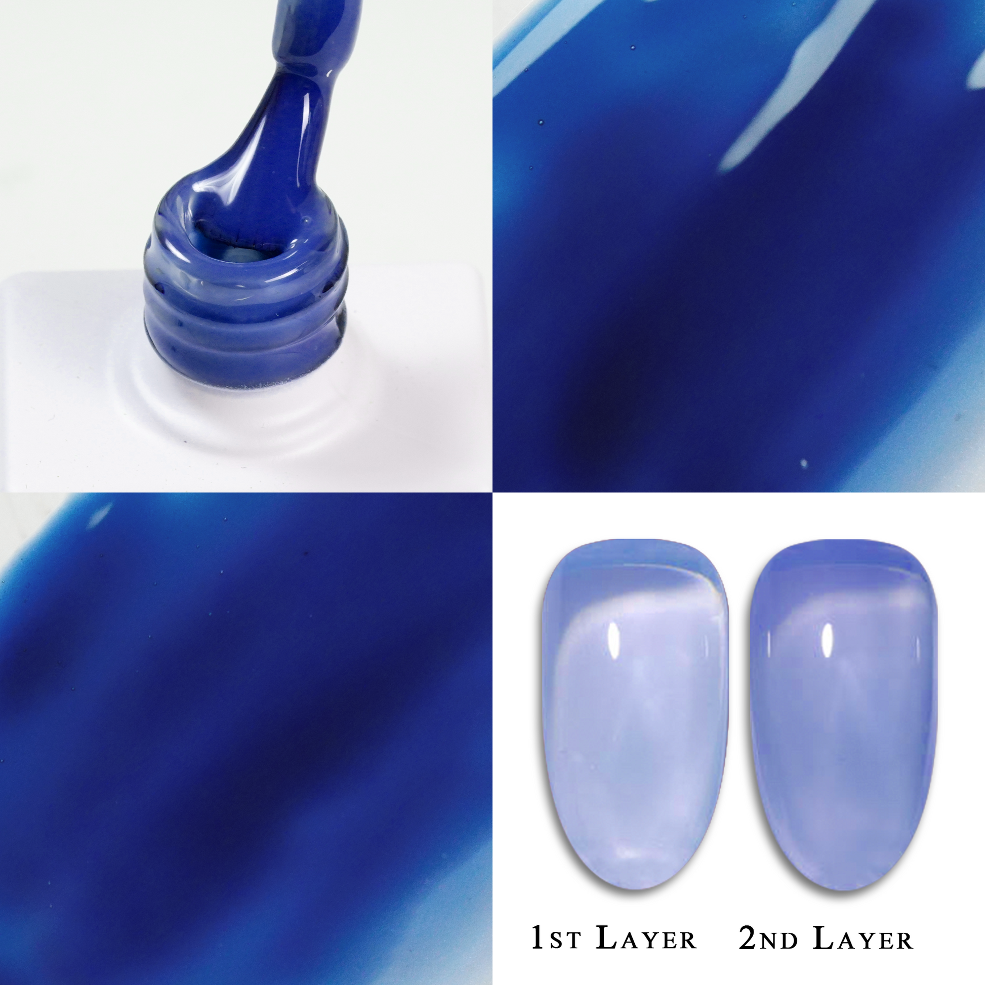 LAVIS J02-20 - Gel Polish 0.5oz - Candy Jelly Collection
