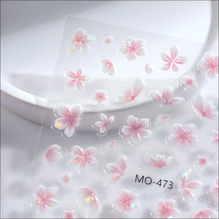3D Nail Art Stickers MO473 - 475