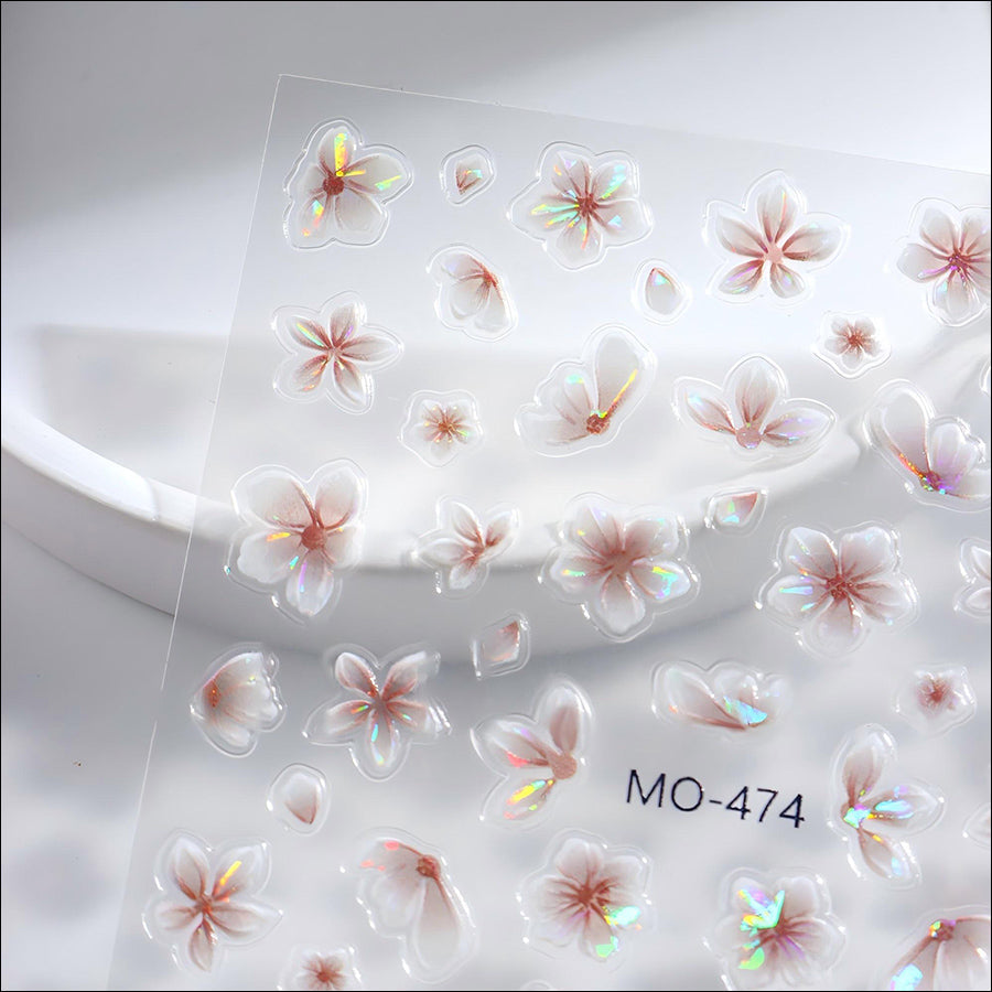 3D Nail Art Stickers MO473 - 475