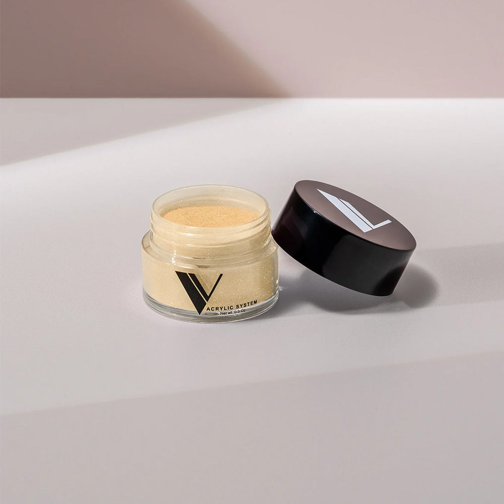 Valentino Acrylic Powder 0.5oz - 208 FREEFALL - Gold Colors