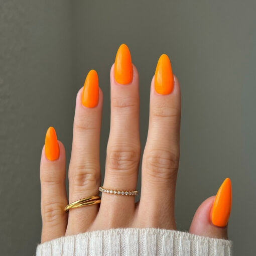 DND DIVA Nail Lacquer - 208 Perfect Orange