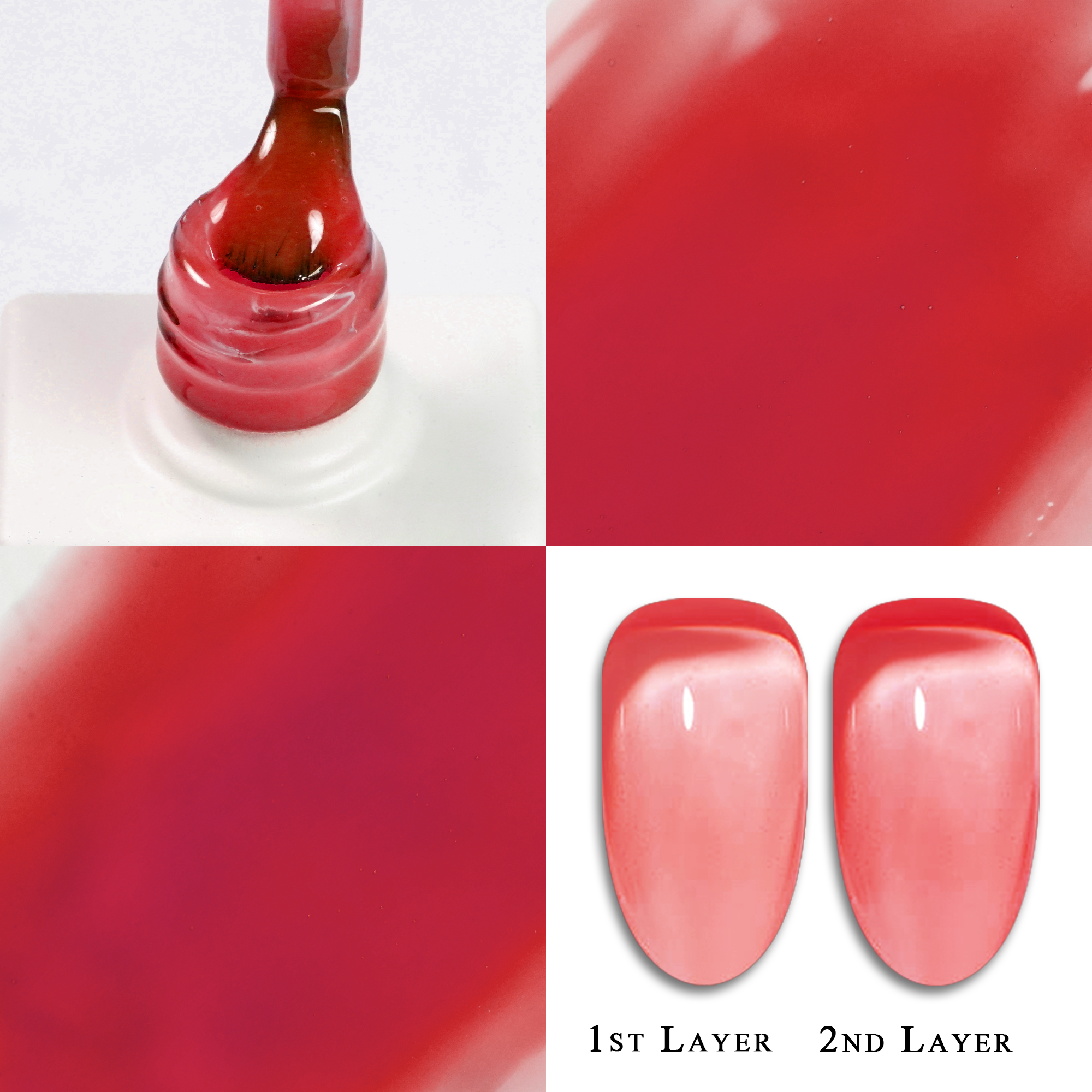LAVIS J02-21 - Gel Polish 0.5oz - Candy Jelly Collection