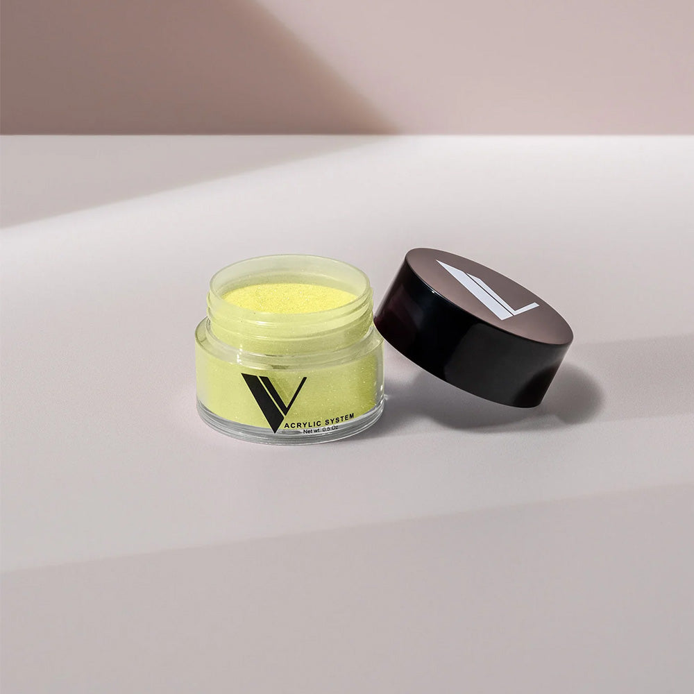 Valentino Acrylic Powder 0.5oz - 214 GET DOWN - Yellow Colors