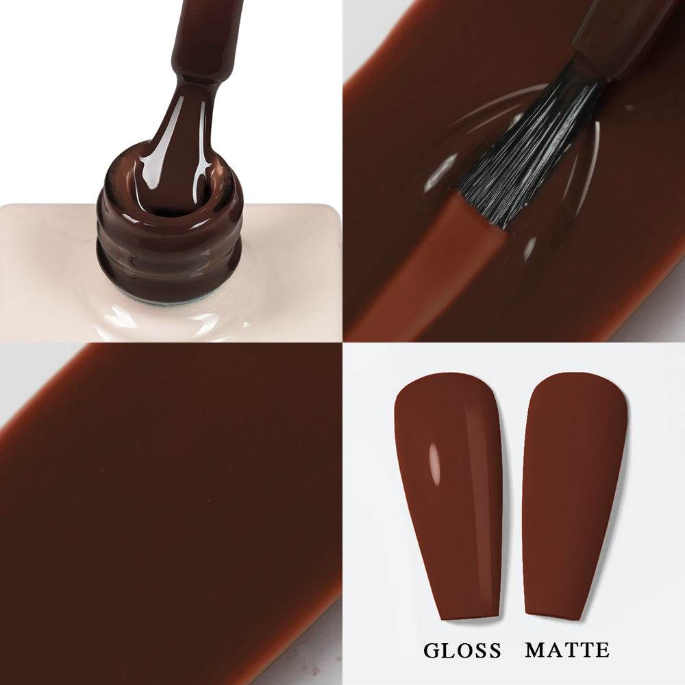 LAVIS LX1 - 21 - Gel Polish 0.5 oz - Coffee & Caramel Collection