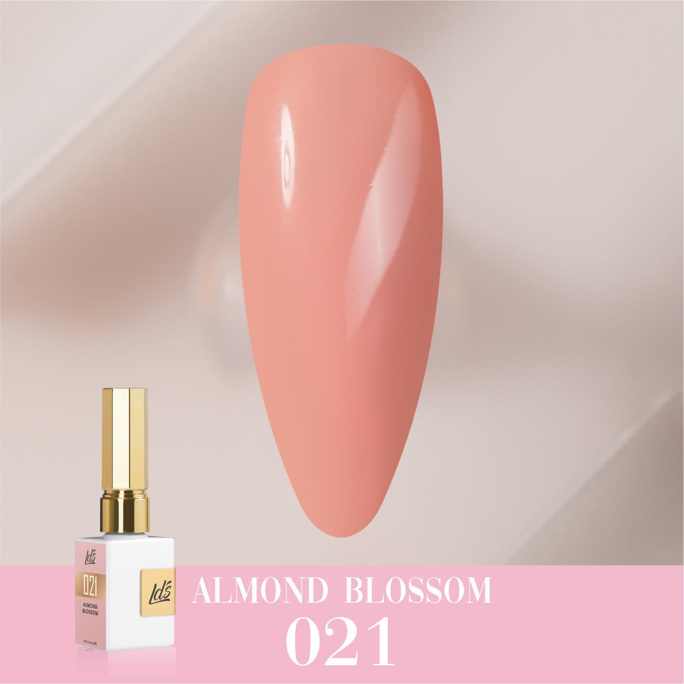 LDS Color Craze Collection - 021 Almond Blossom - Gel Polish 0.5oz