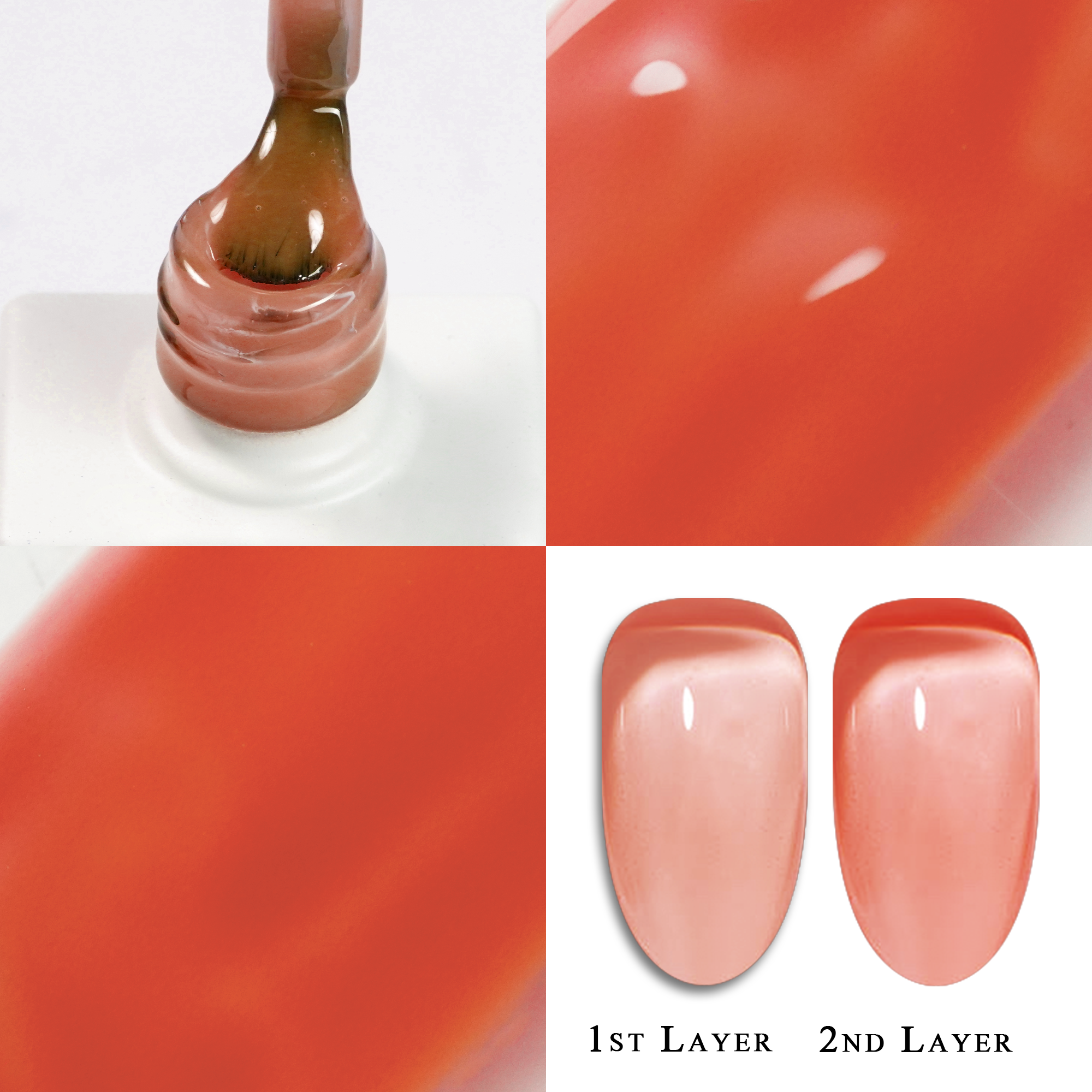 LAVIS J02-22 - Gel Polish 0.5oz - Candy Jelly Collection