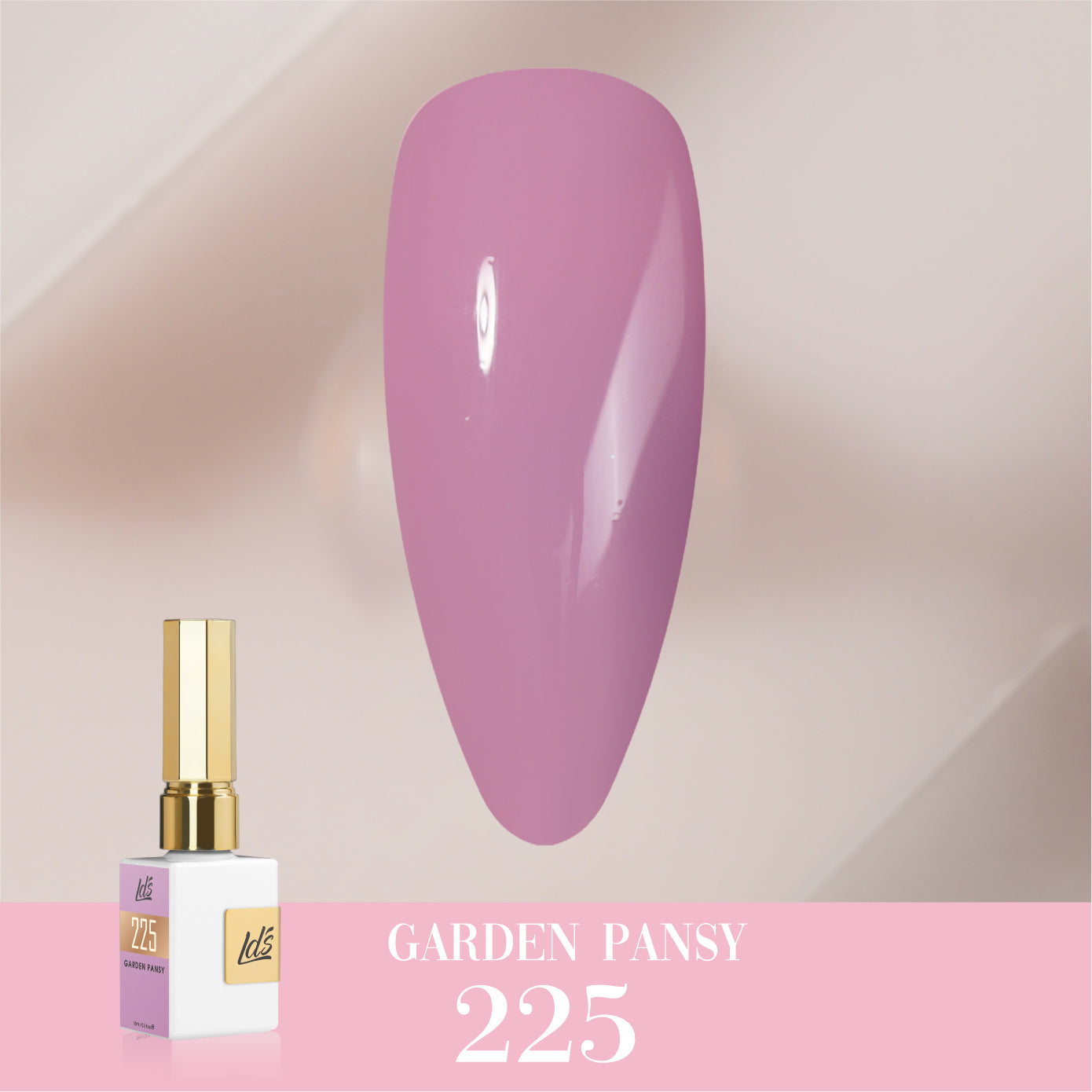 LDS Color Craze Collection - 225 Garden Pansy - Gel Polish 0.5oz