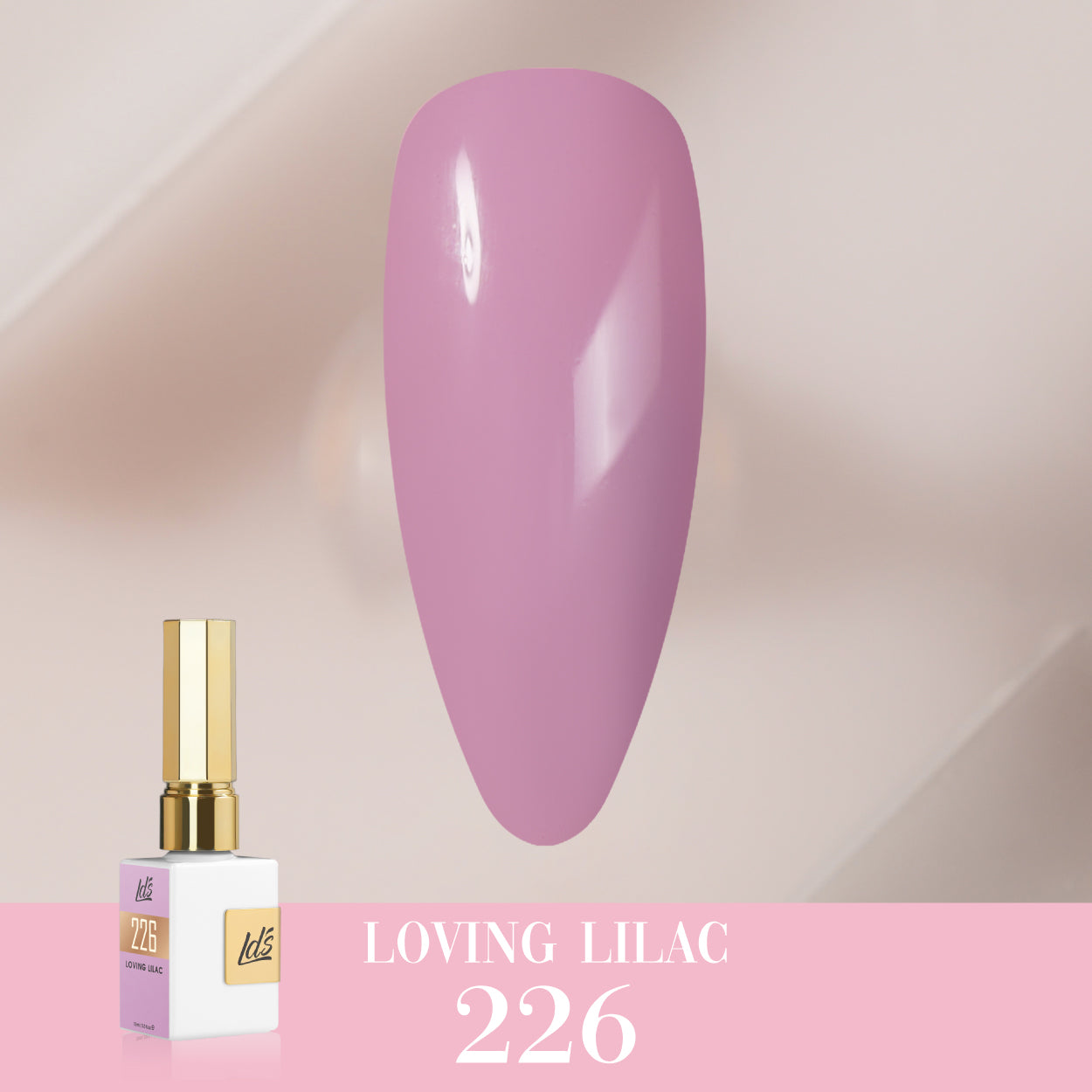 LDS Color Craze Collection - 226 Loving Lilac - Gel Polish 0.5oz