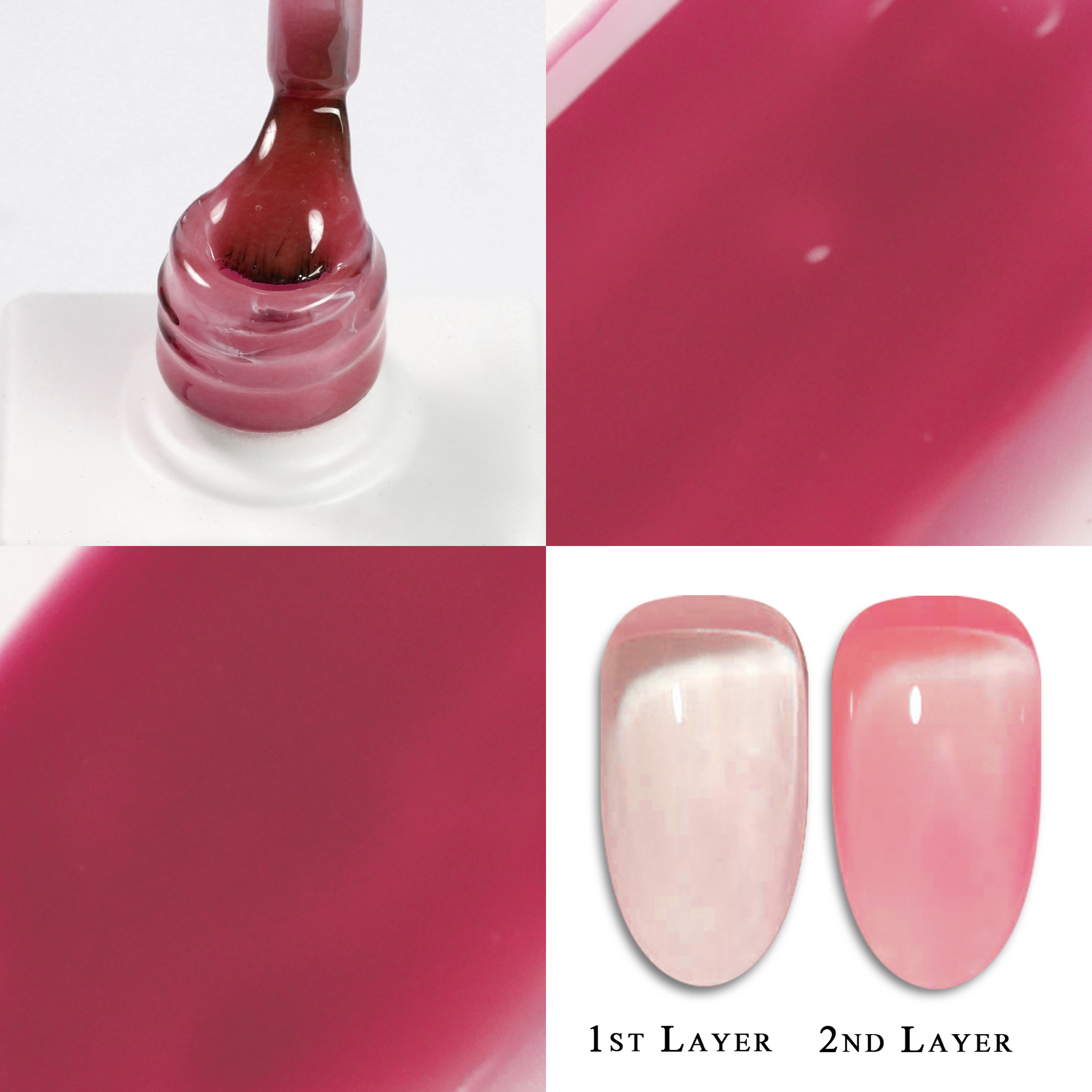 LAVIS J02-23 - Gel Polish 0.5oz - Candy Jelly Collection