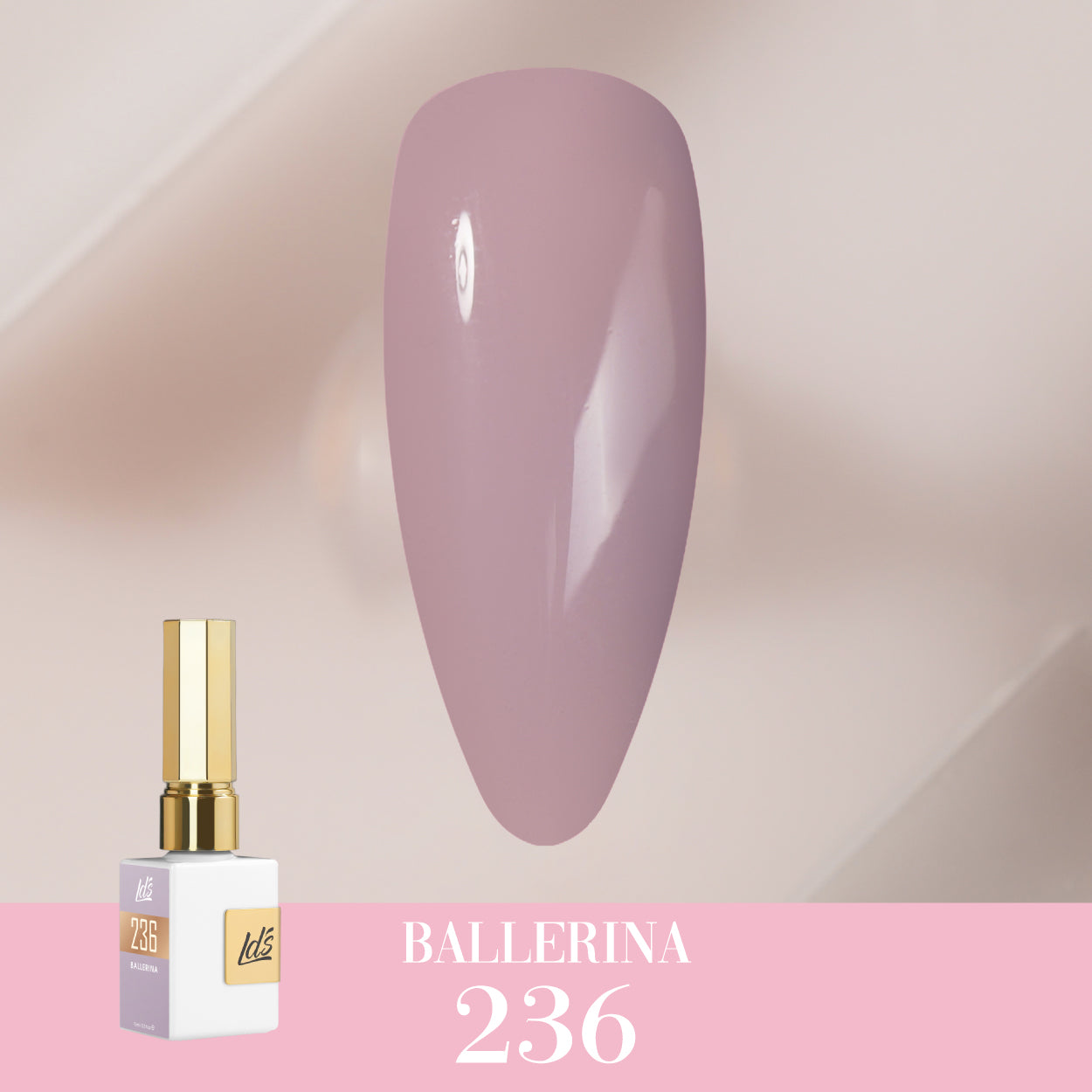 LDS Color Craze Collection - 236 Ballerina - Gel Polish 0.5oz